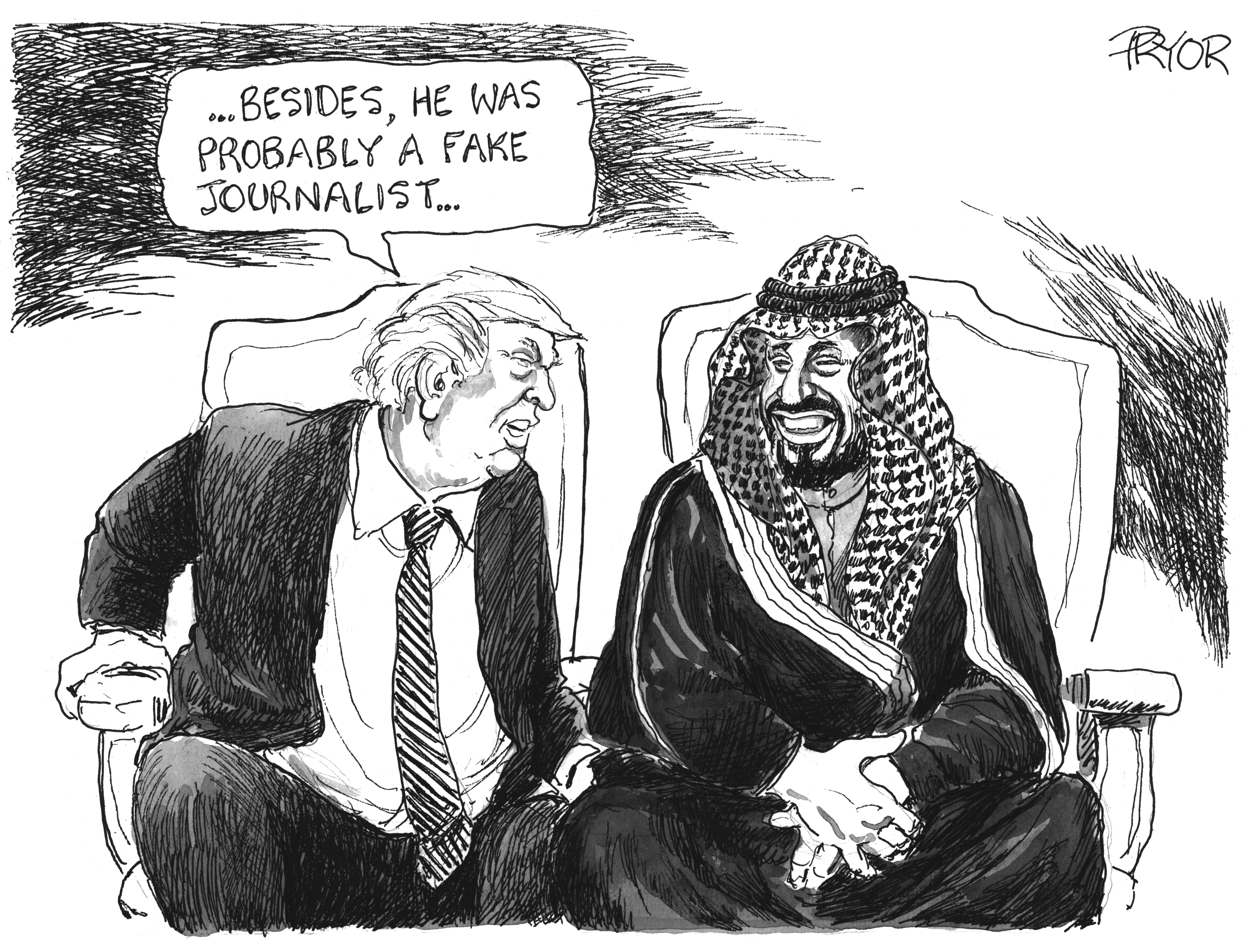 Geoff Pryor cartoon, November 24 2018