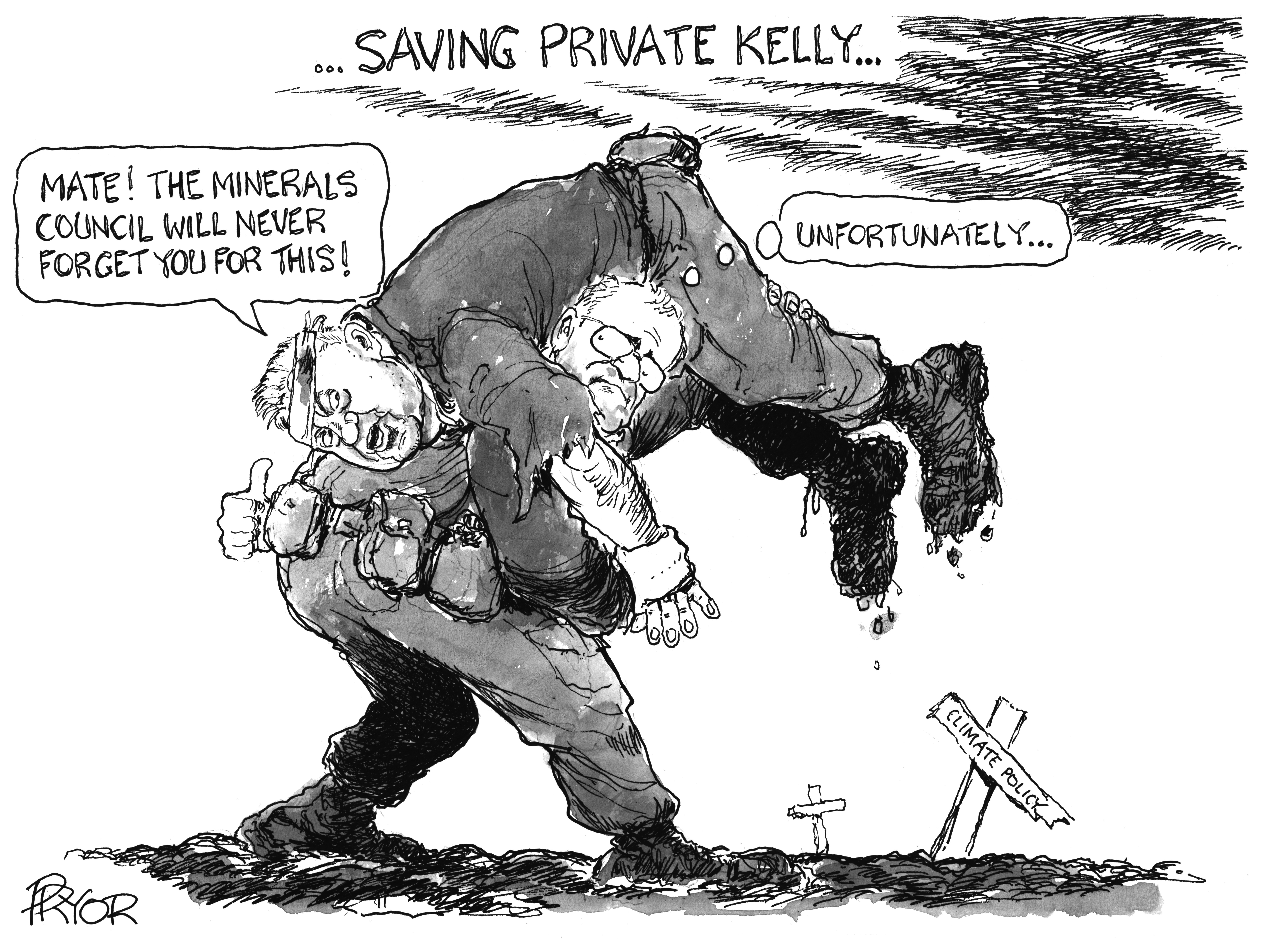 Geoff Pryor cartoon, December 8 2018