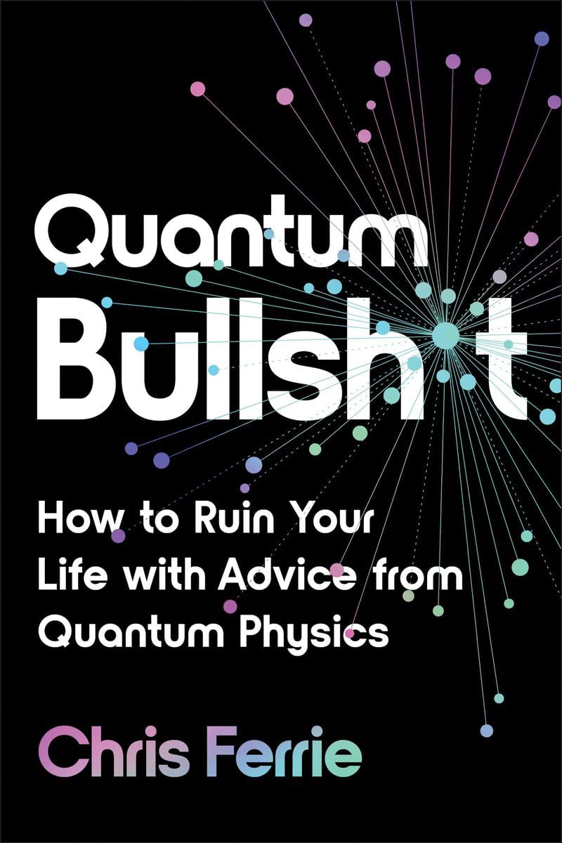 Book cover: a black background with white text stating the book title and author. 