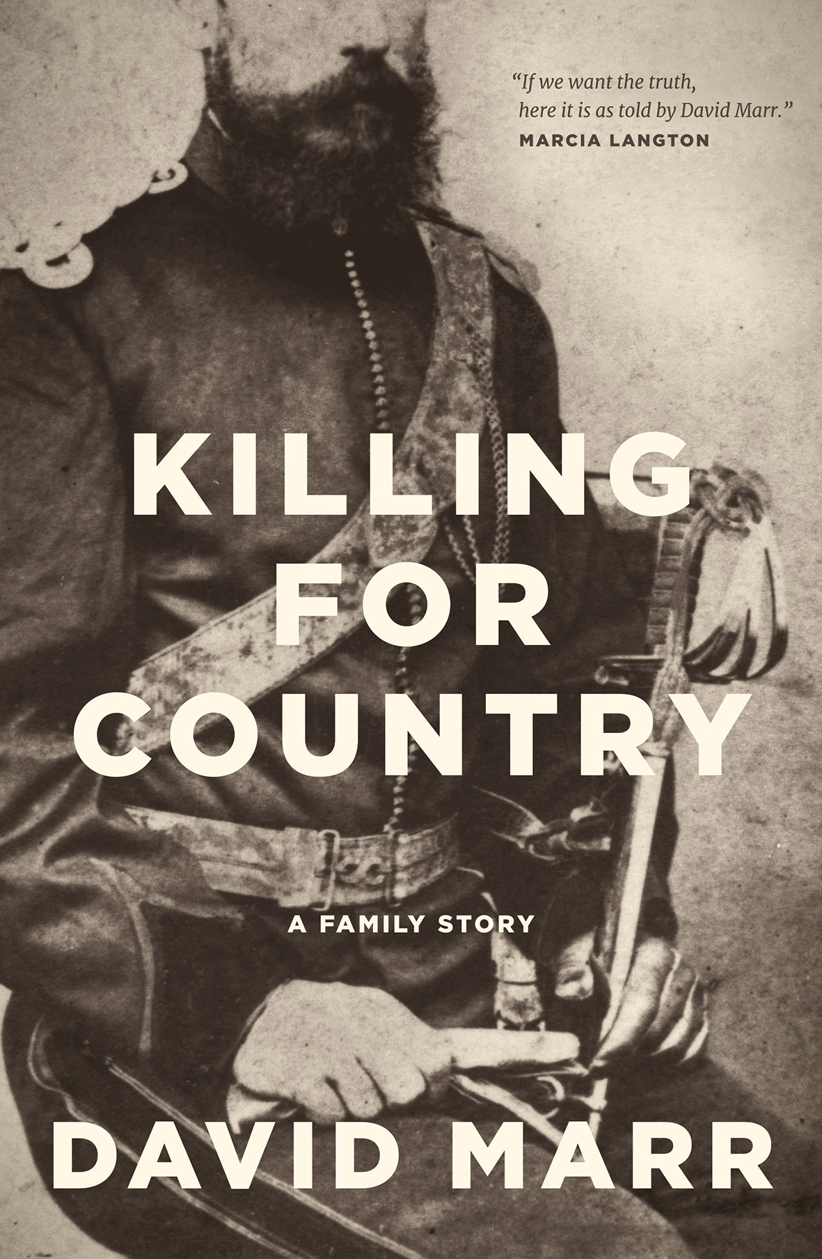 Book cover: Photograph of a man in a decorative military uniform.