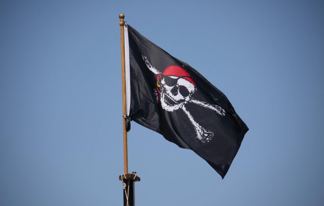 The captain is dressing as a pirate again