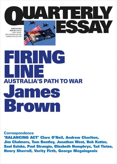Firing Line: Australia’s Path to War