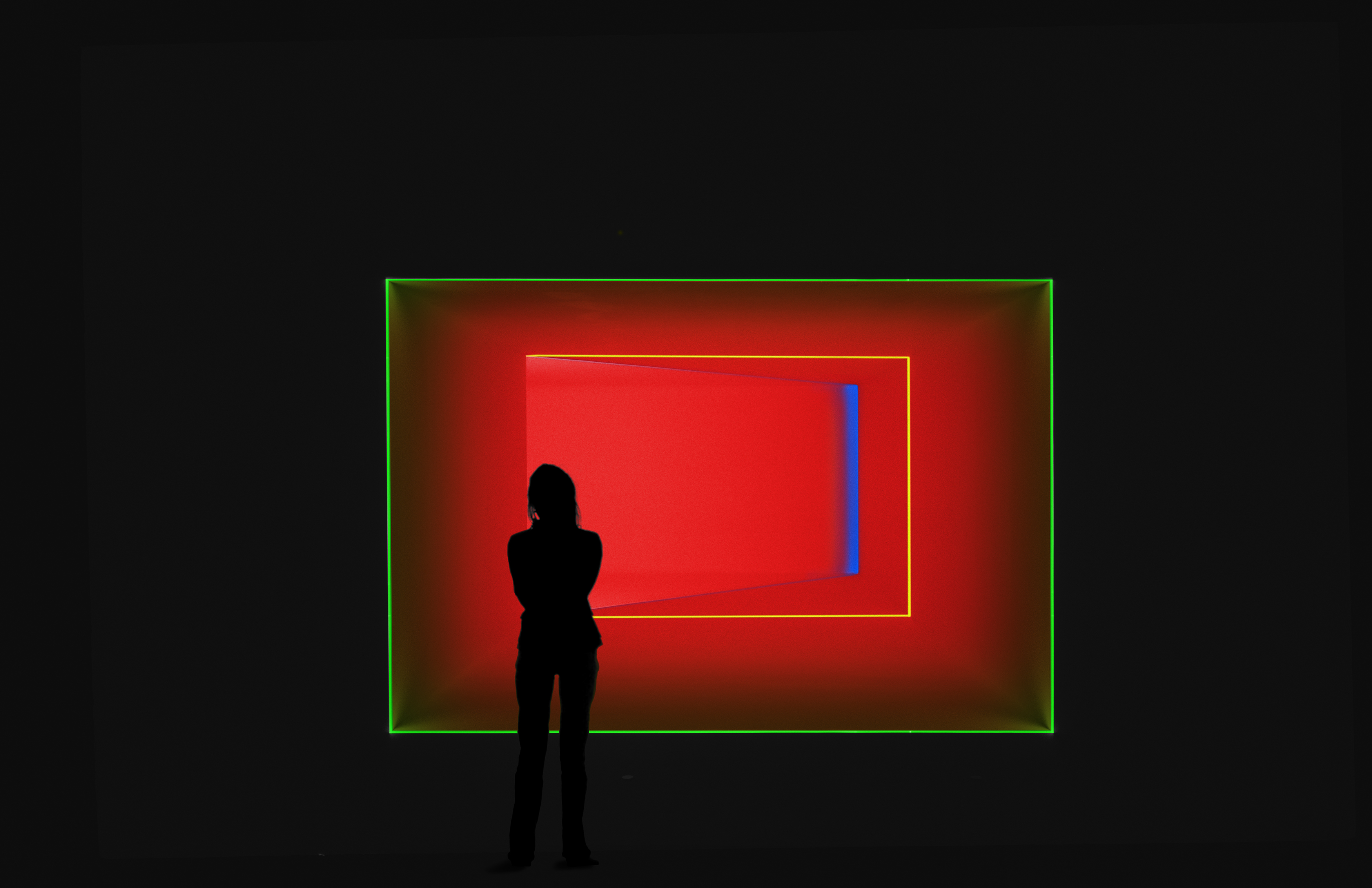 James Turrell's vestibule of lights