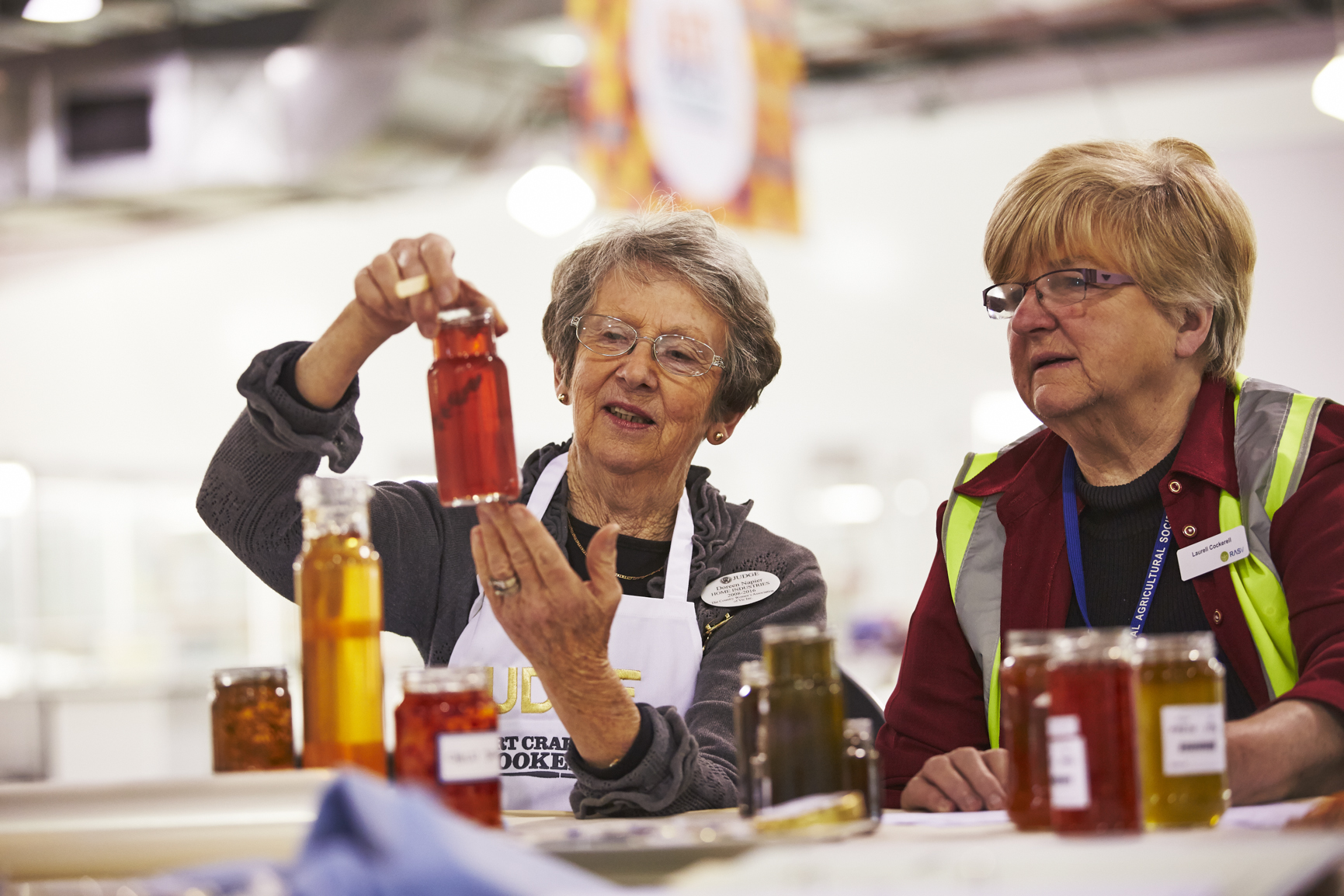 Competitive preserves at the Royal Show