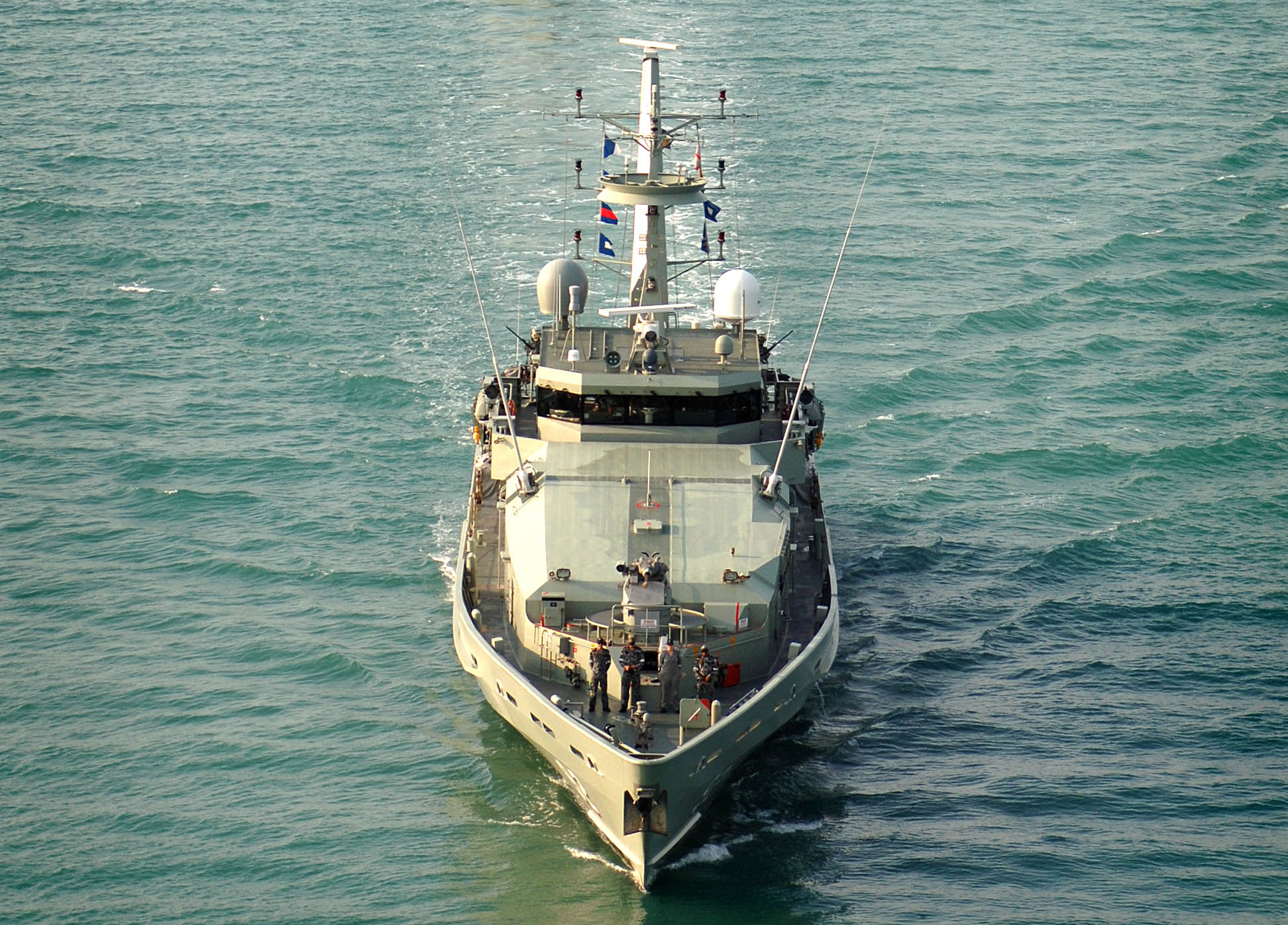Border fleet forced out of action