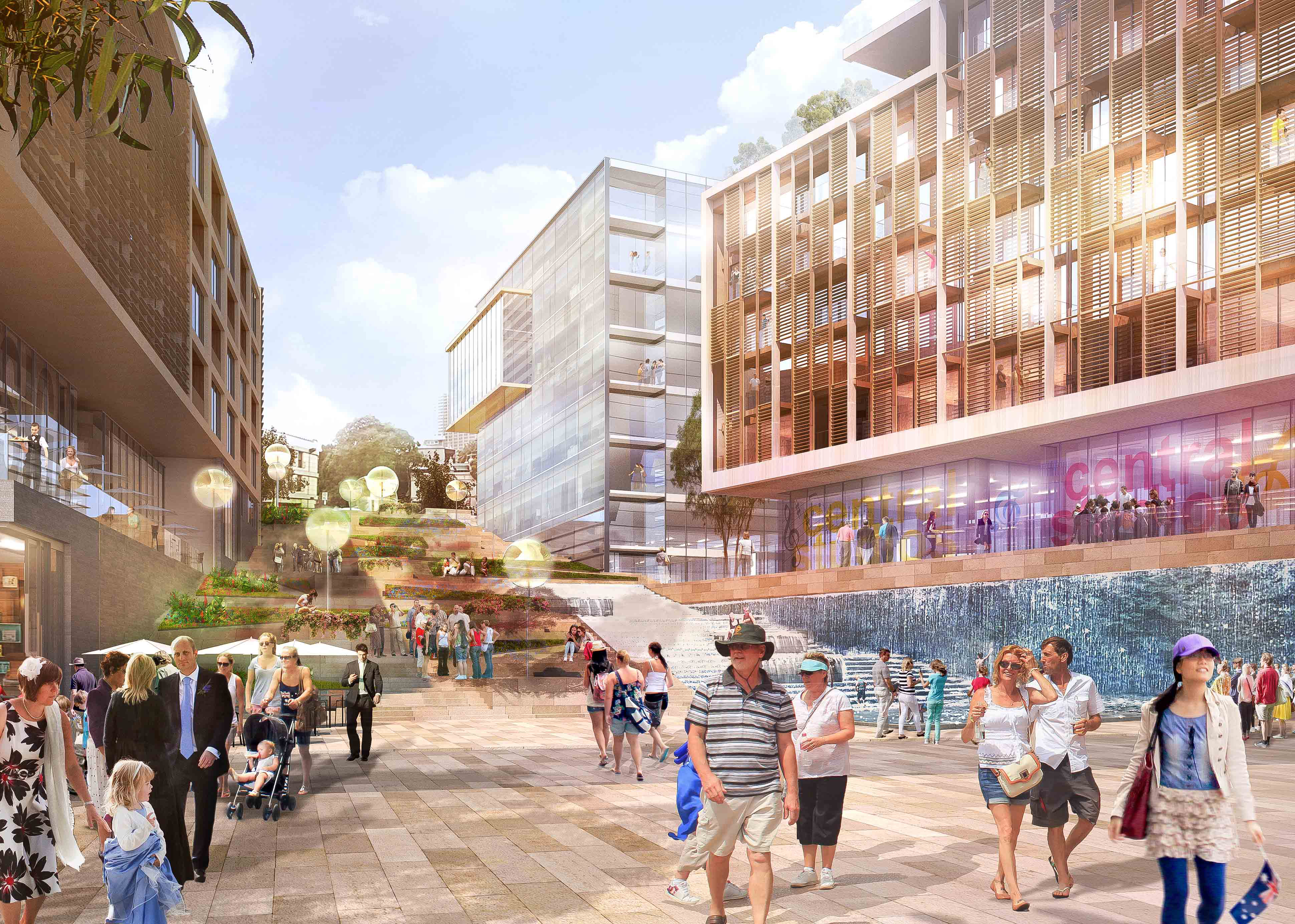 Defensive architecture takes public space