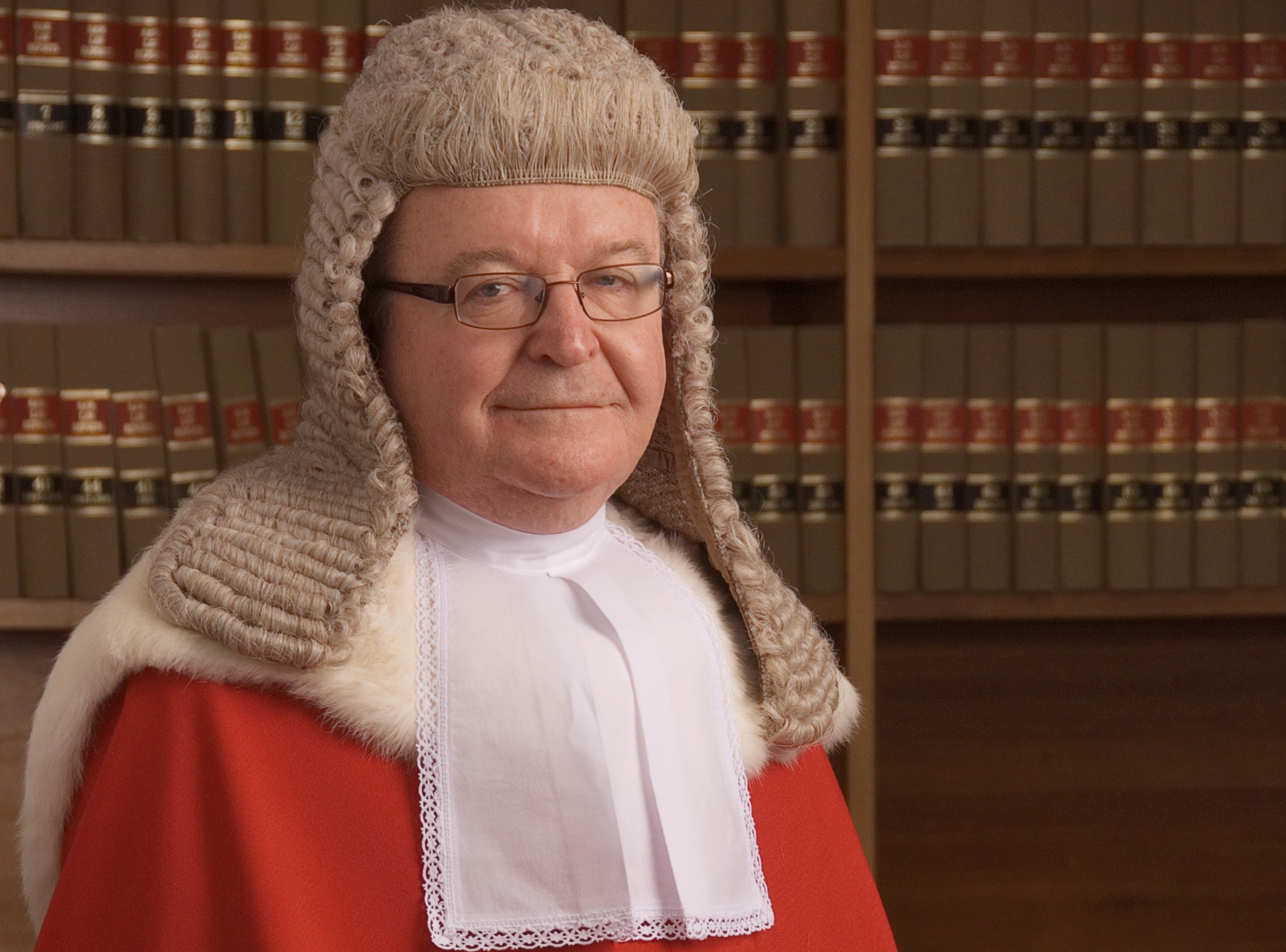 NSW Supreme Court justice Tom Bathurst adjudicates