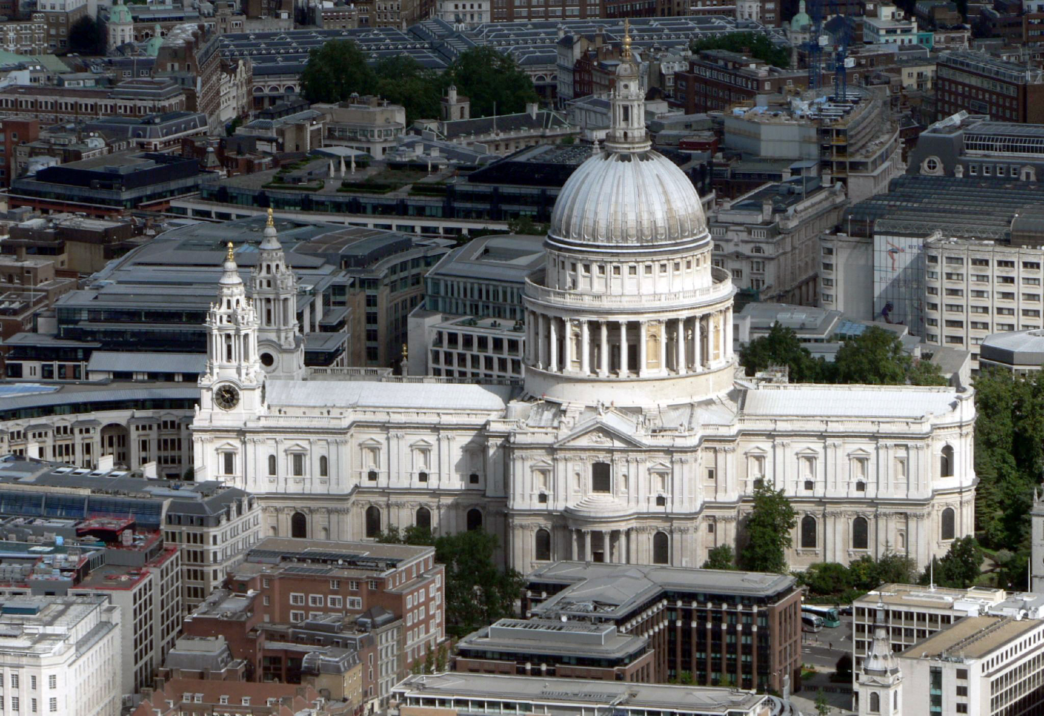 London’s St Paul’s Cathedral.