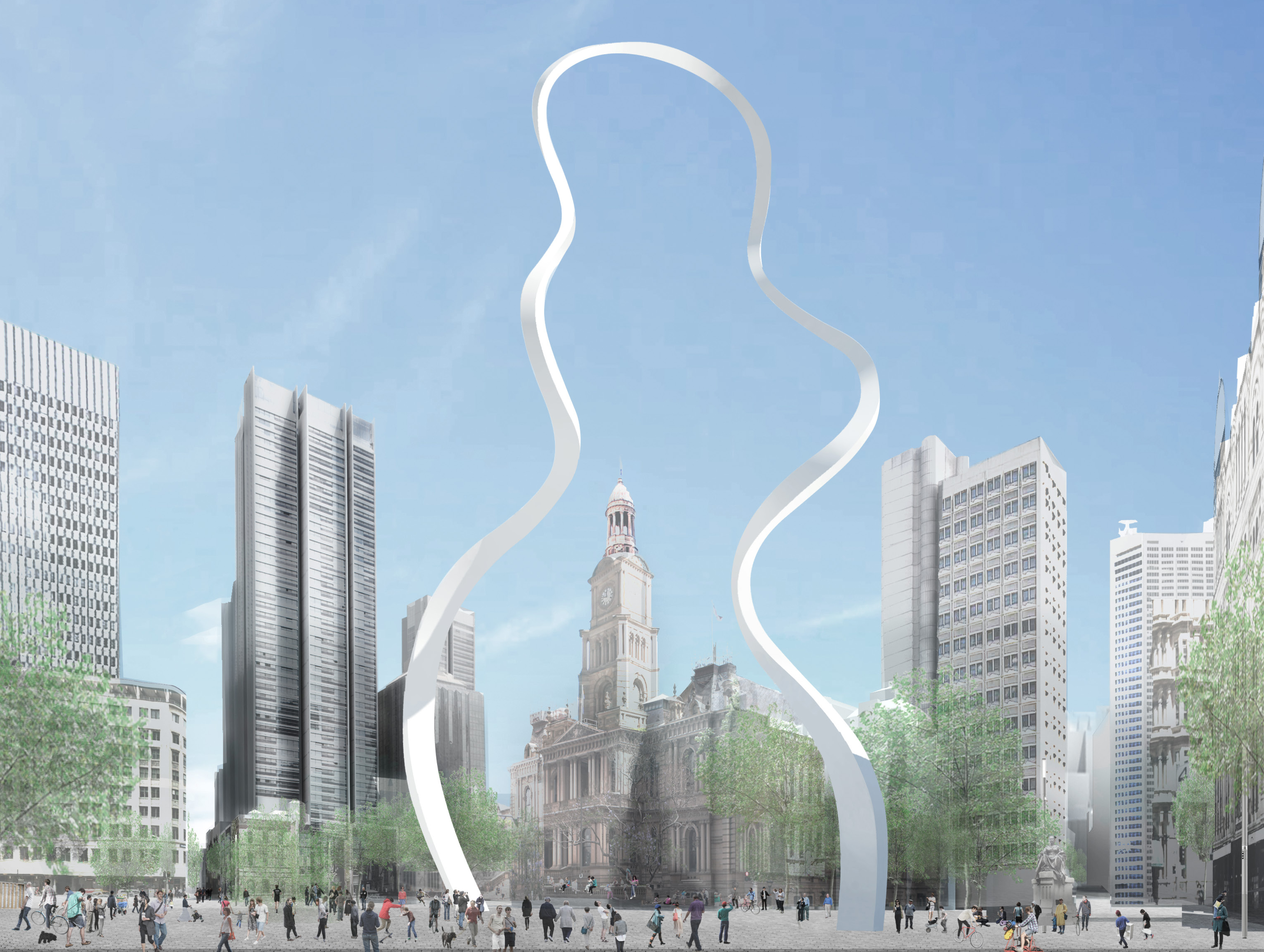 Cloud Arch makes Sydney the city of lightness