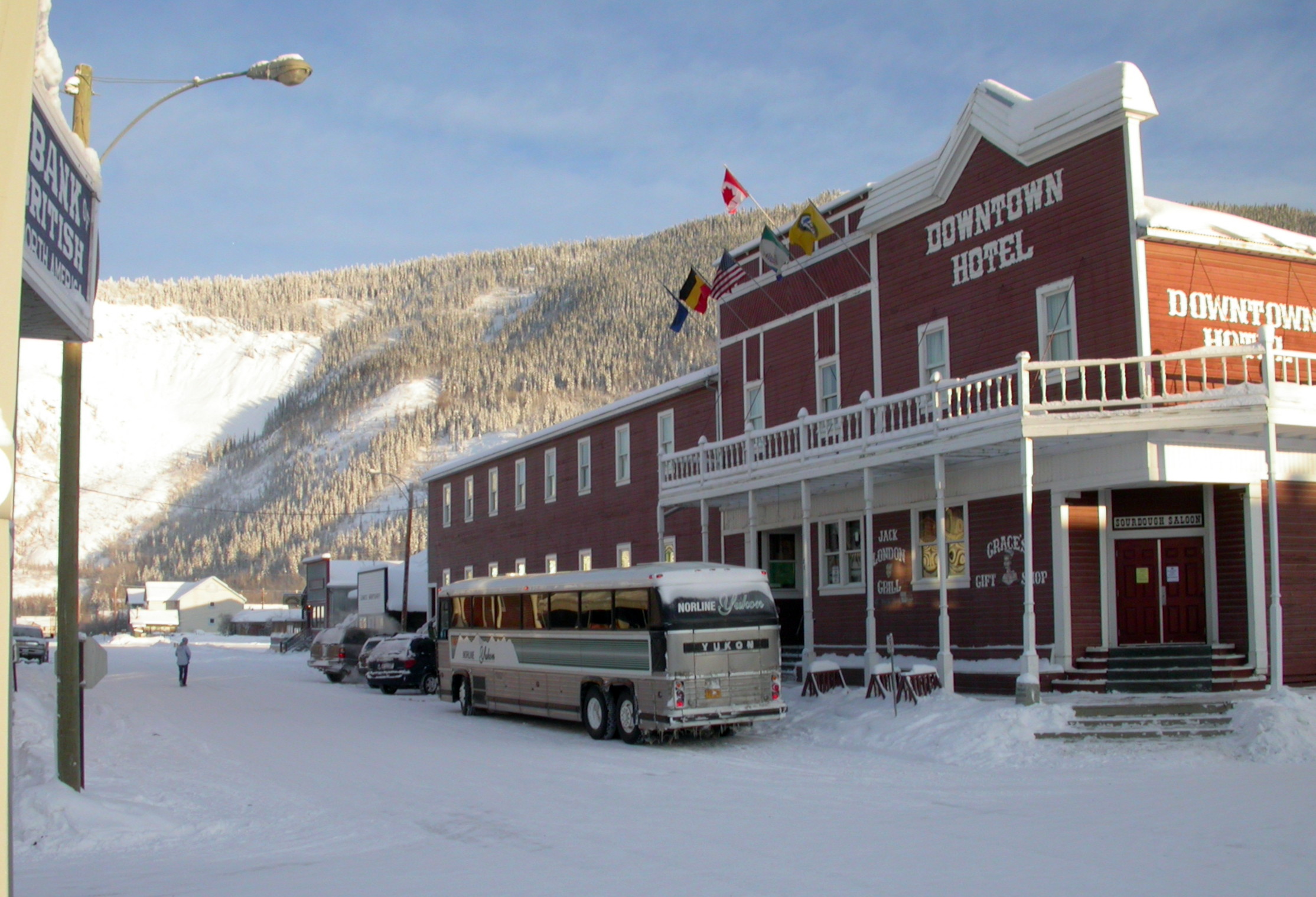 No time for cold feet in the Yukon