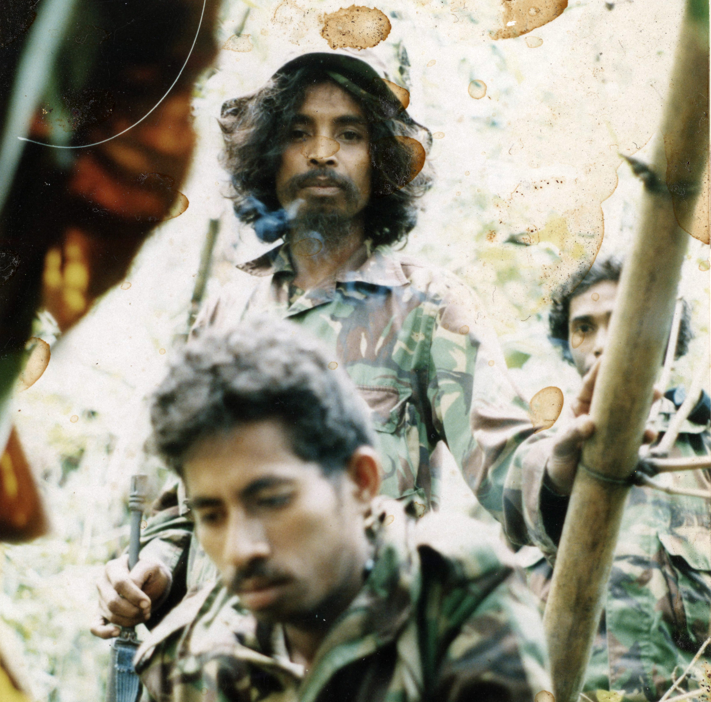 Falintil fighters in Indonesian-occupied southern Timor-Leste.