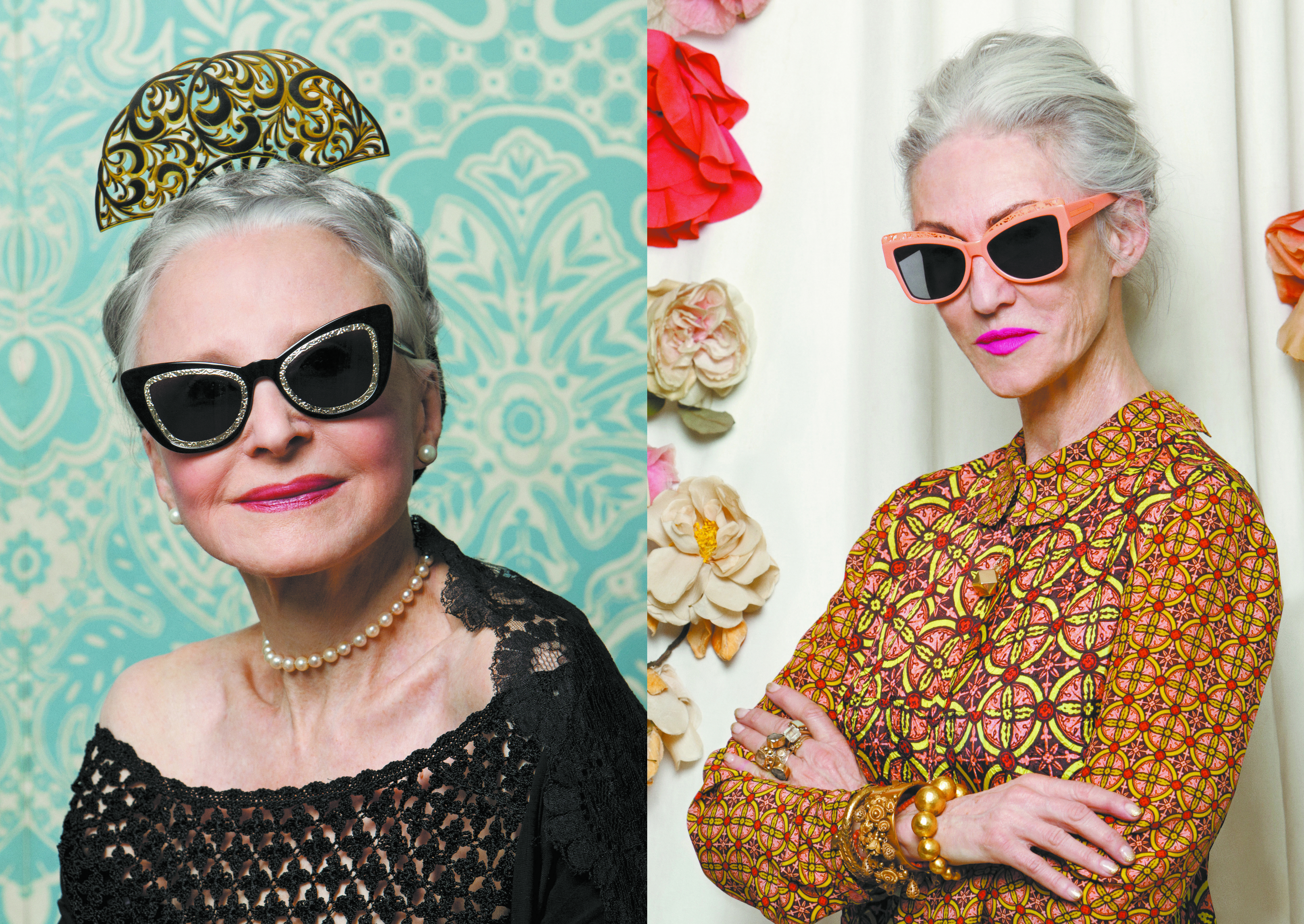 The fashion industry embraces "grey chic"