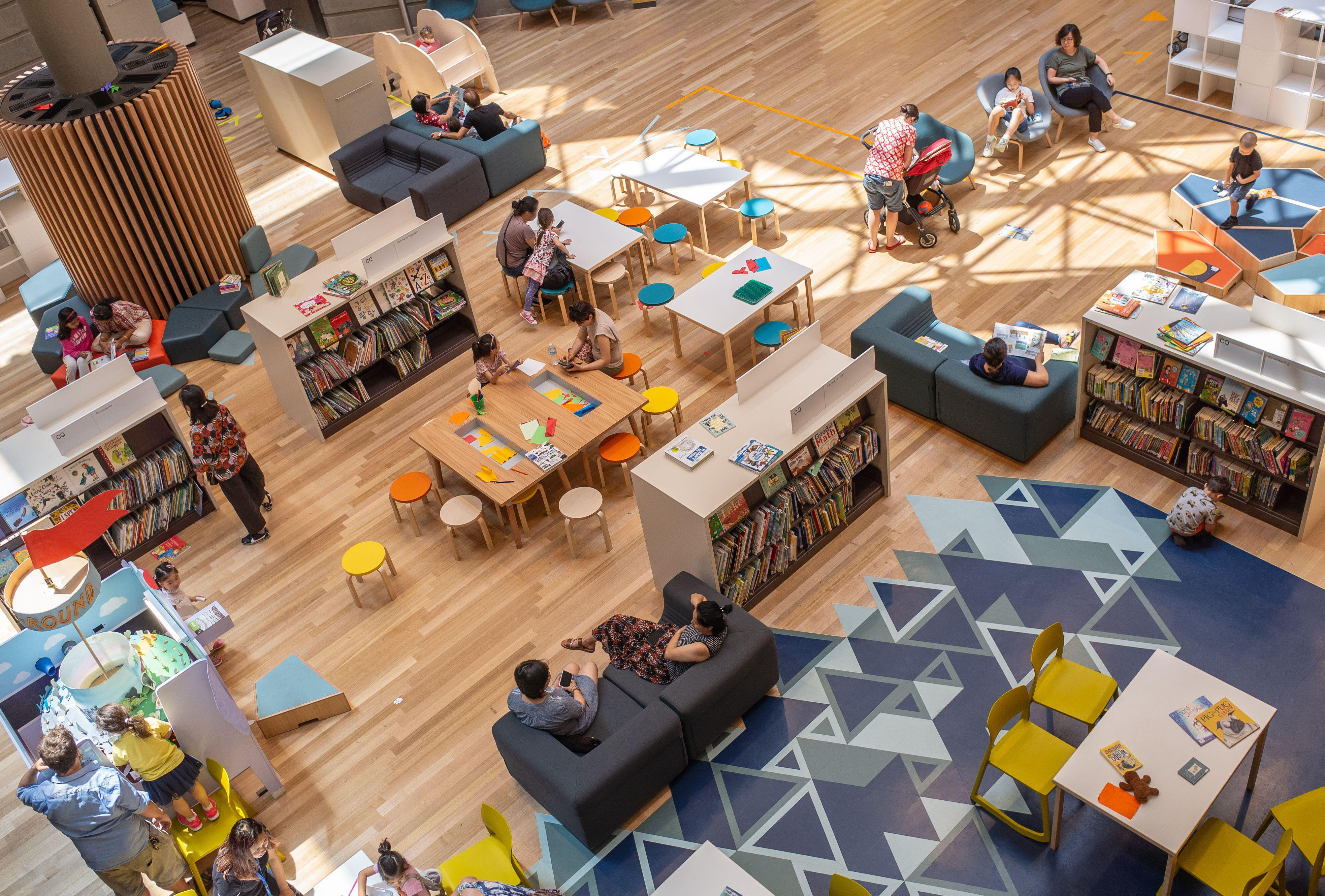 The Pauline Gandel Children’s Quarter at the State Library Victoria, Melbourne.