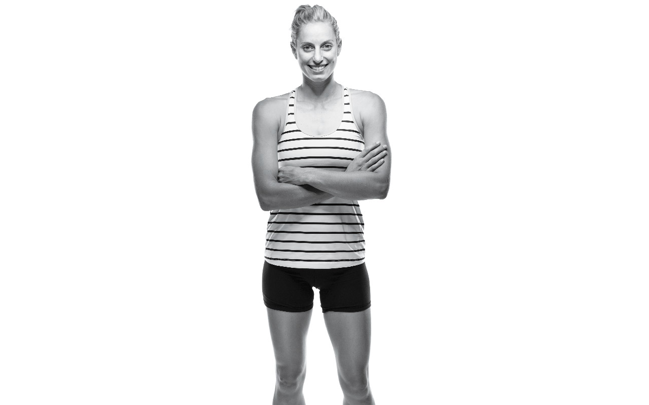 The great defender: Laura Geitz, 27, netball player