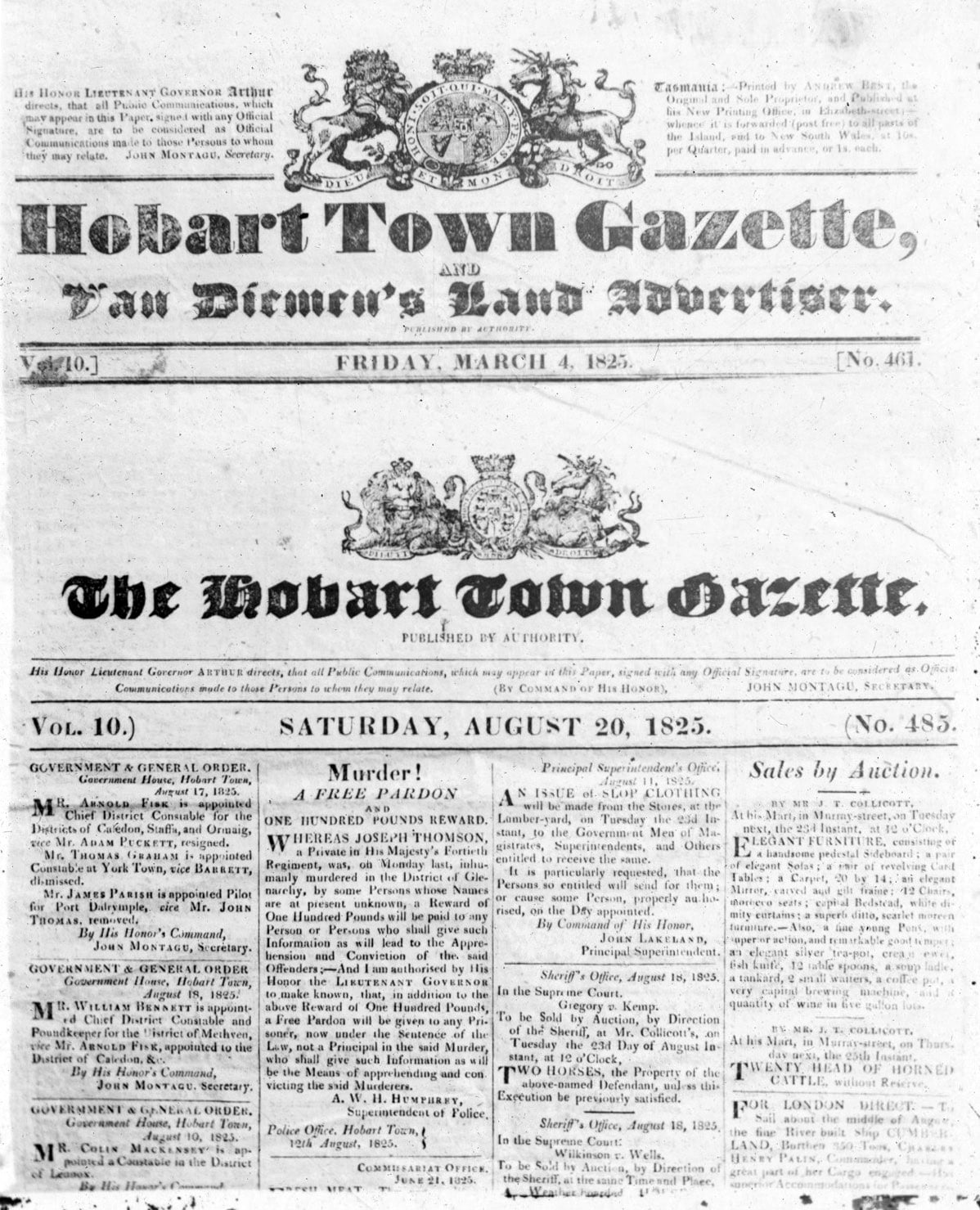 The story of Australia’s first free press
