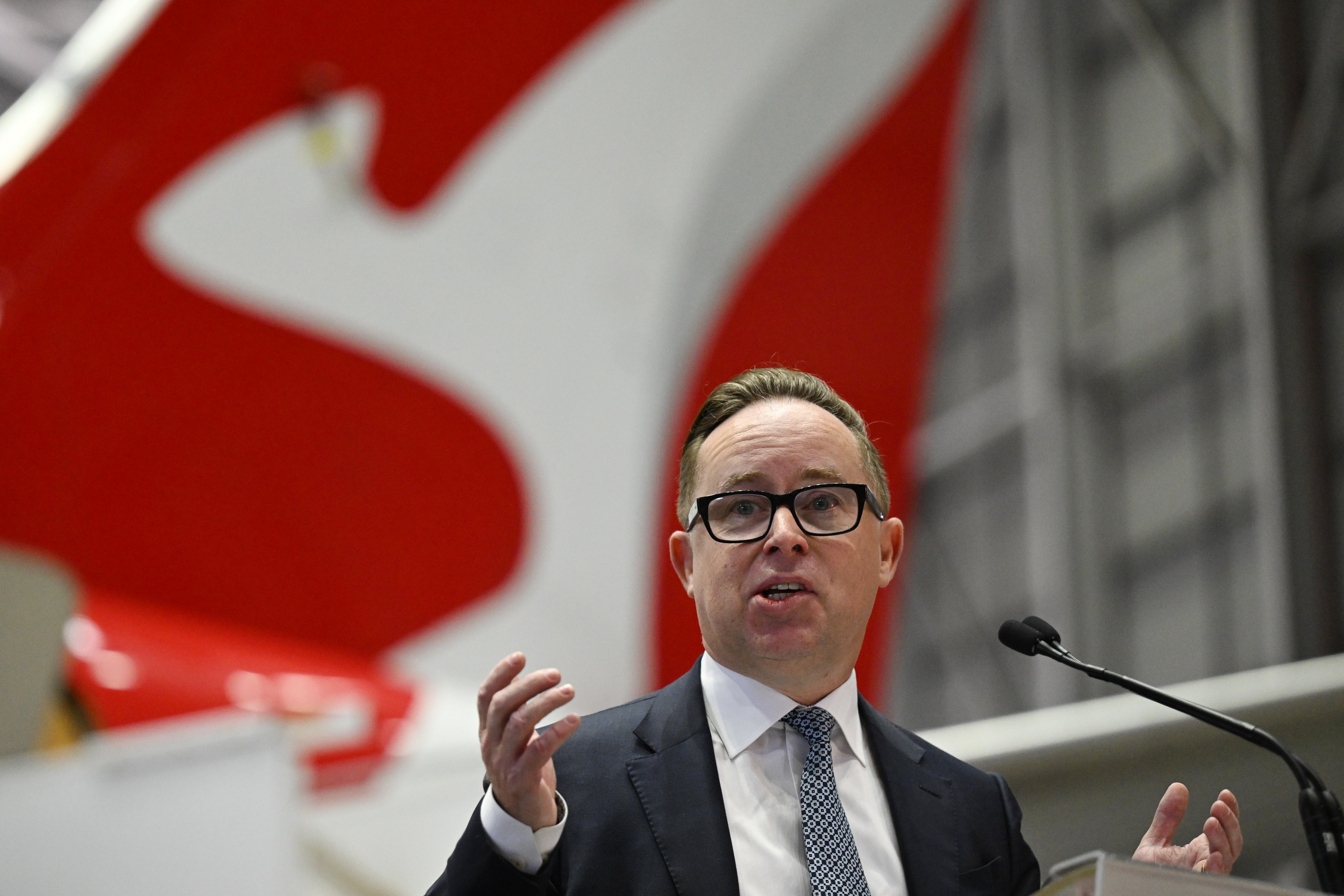 Former Qantas chief executive Alan Joyce. 