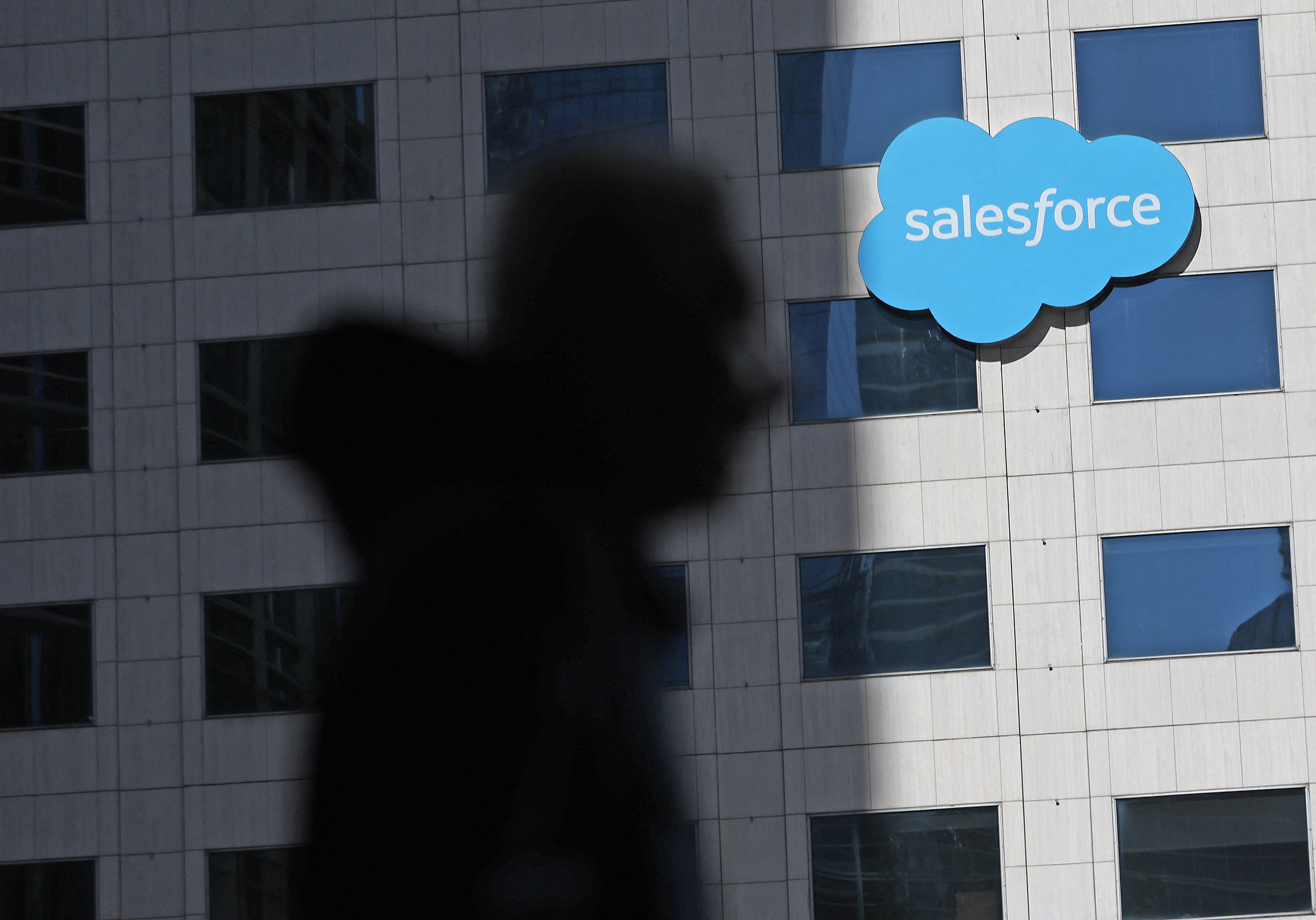 The Salesforce headquarters in San Francisco.