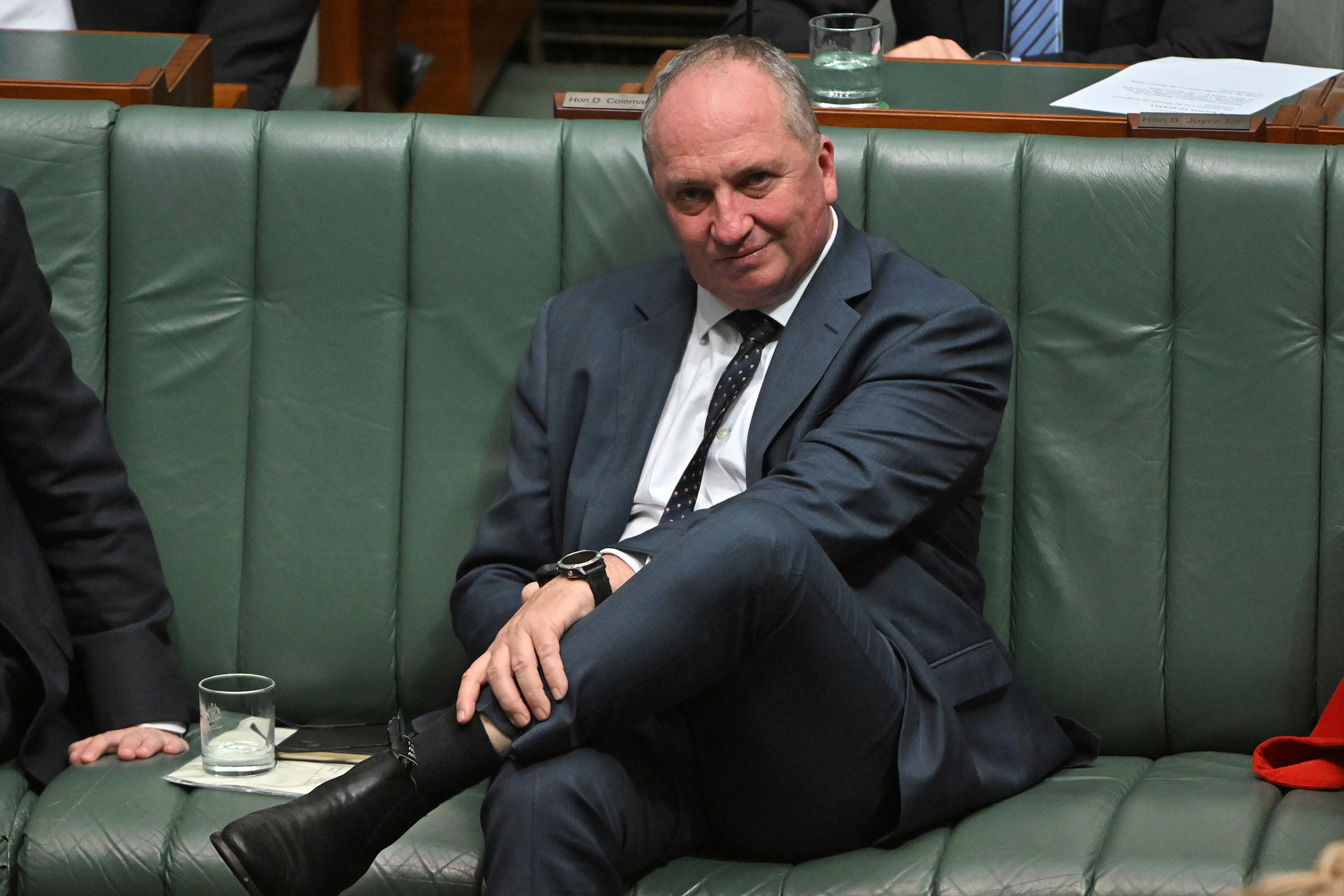 Is Barnaby Joyce after  the leadership again?
