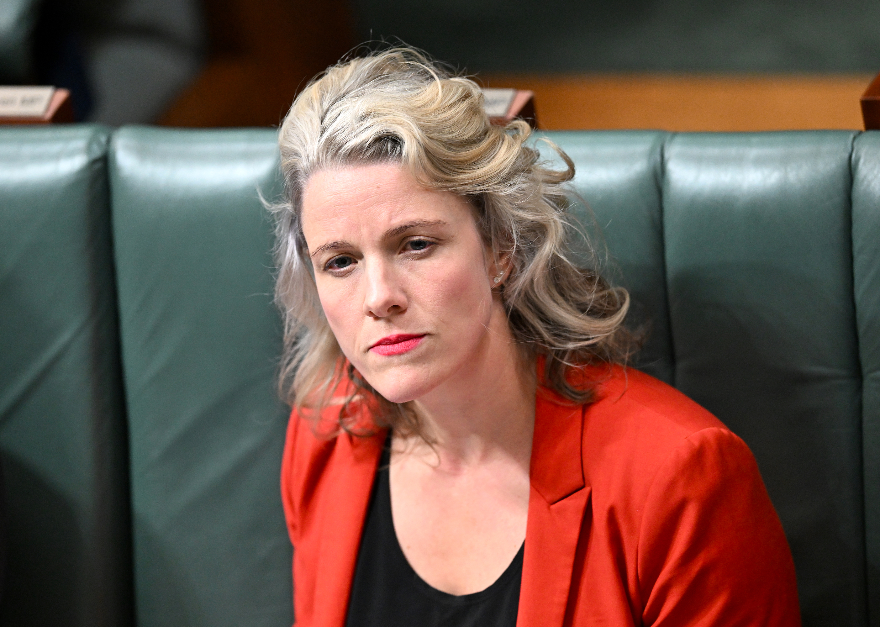 Home Affairs Minister Clare O’Neil in parliament.