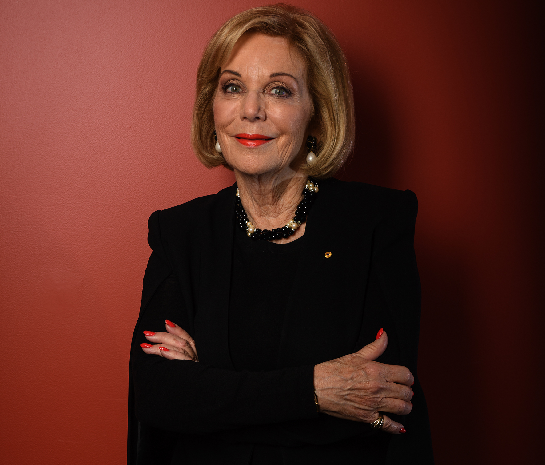 Portrait photograph of ABC chair Ita Buttrose