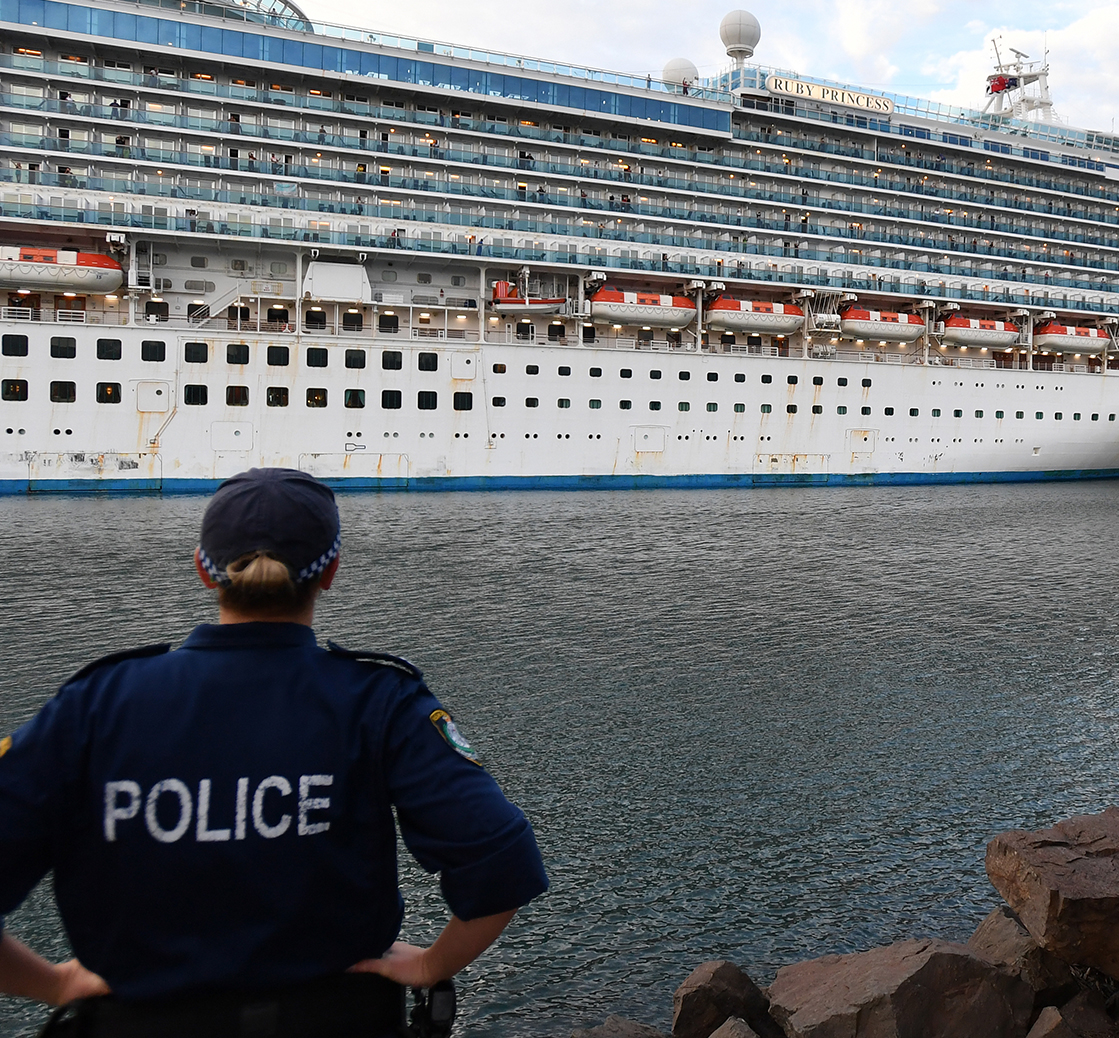 What happened with the Ruby Princess