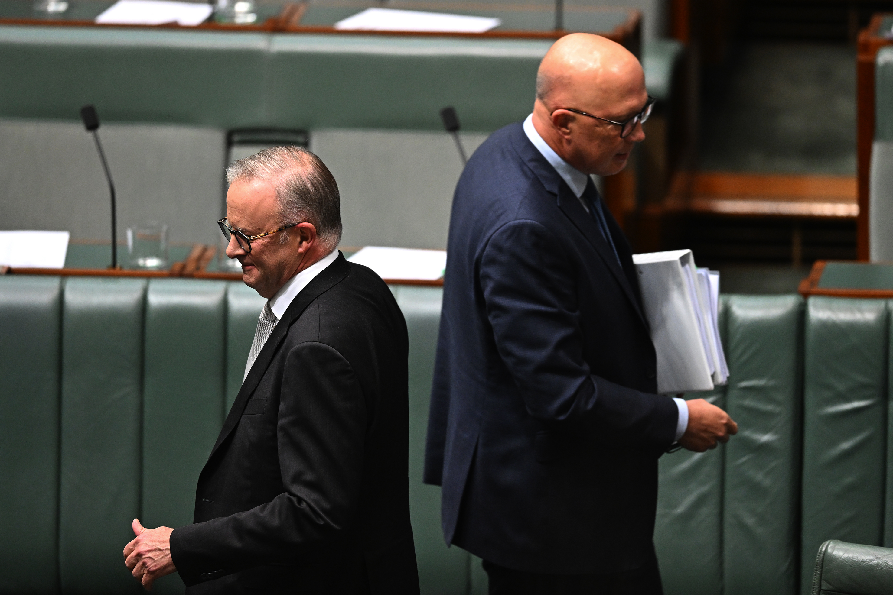Prime Minister Anthony Albanese and Opposition Leader Peter Dutton. 