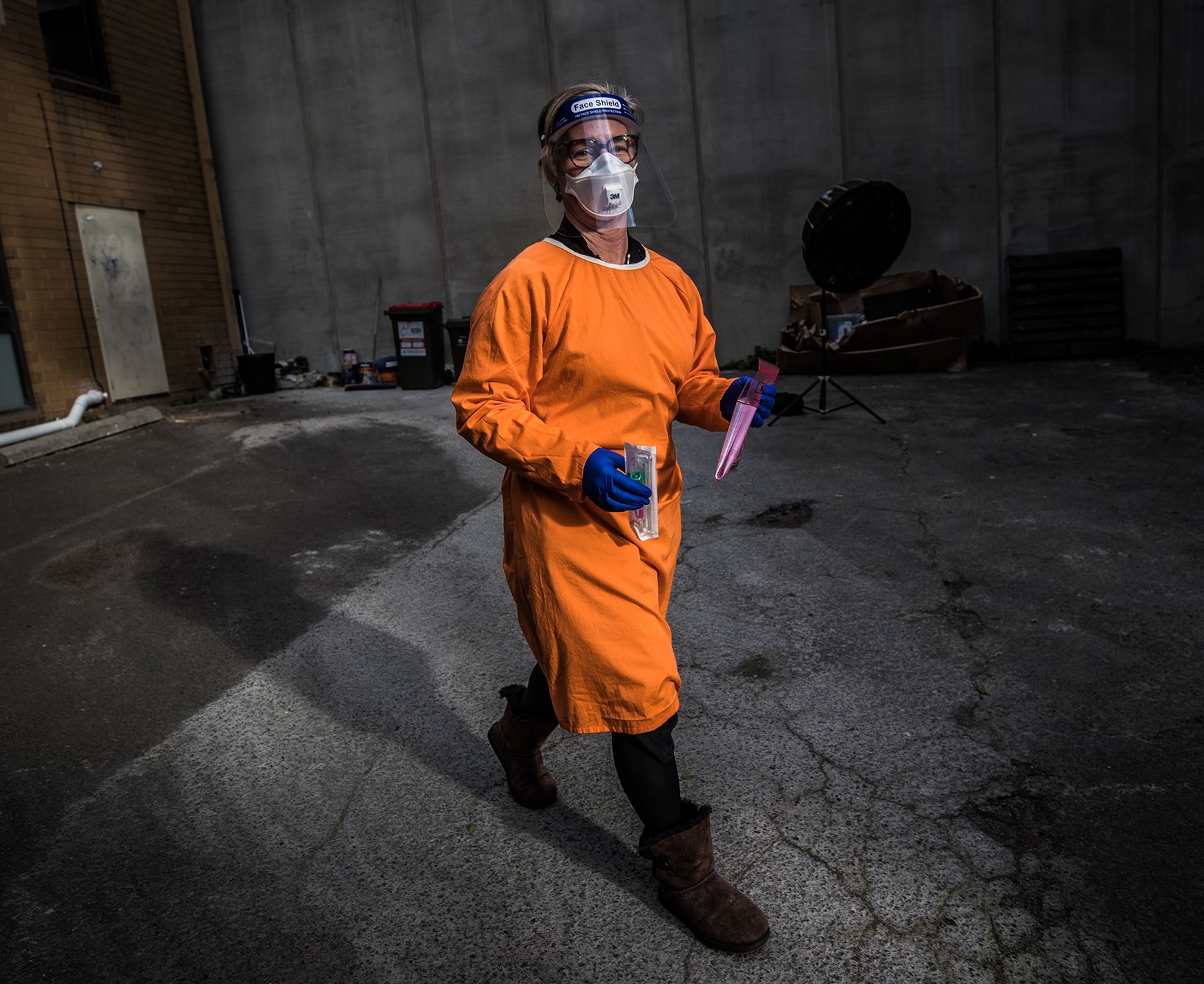 24 hours on Melbourne’s lockdown front line