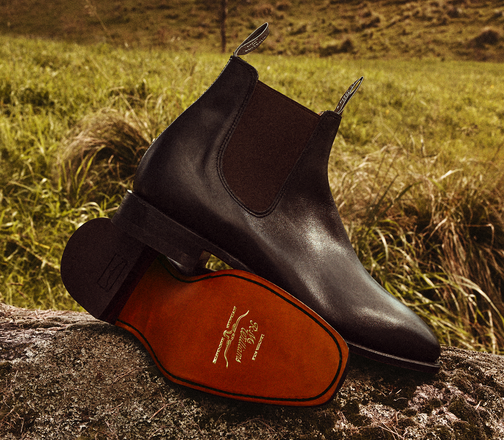 R. M. Williams’ carbon boot print