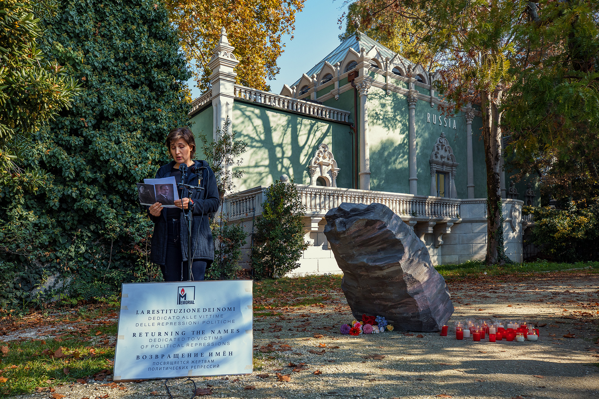 Returning the Names at the Venice Biennale