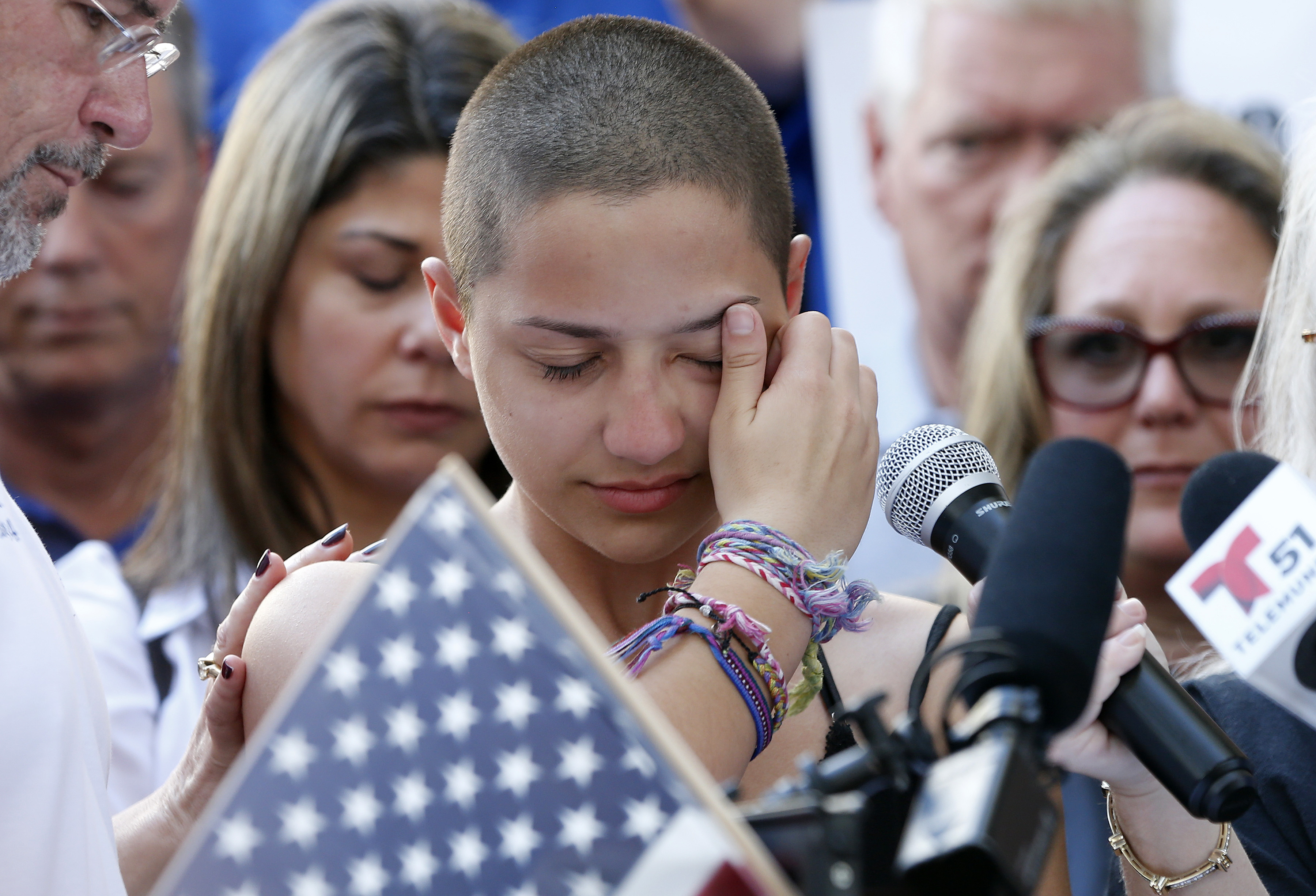 US students push for gun control