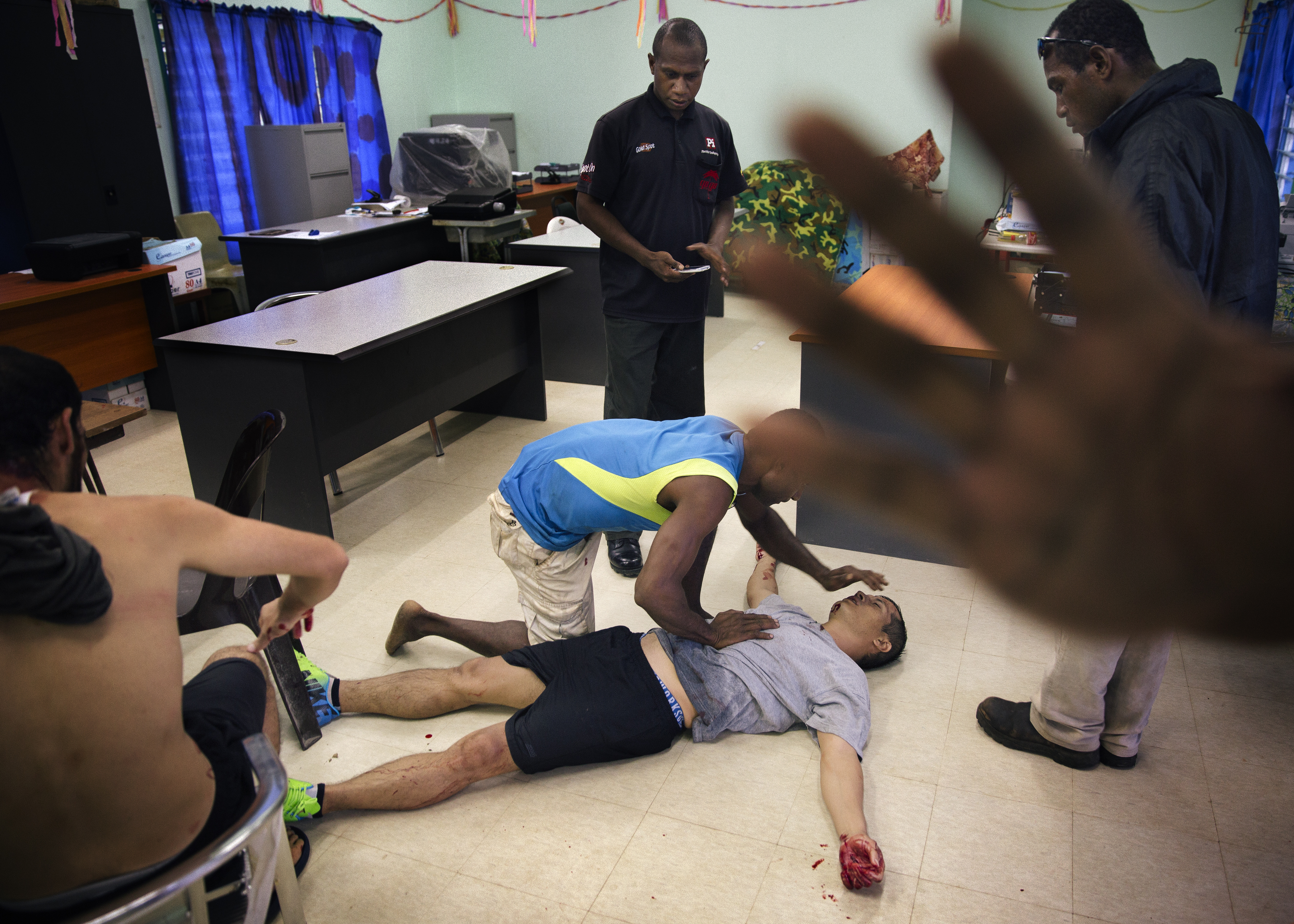 Reporting the violence on Manus