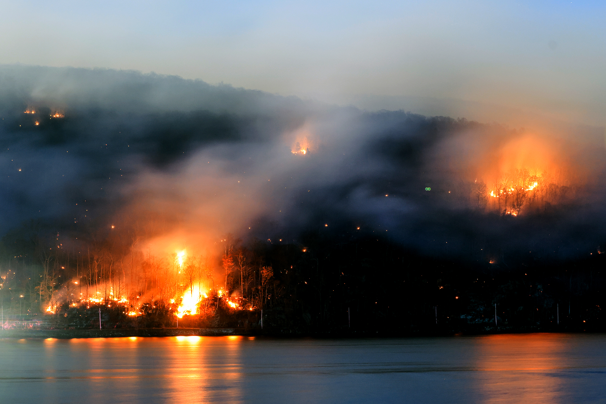America is on fire