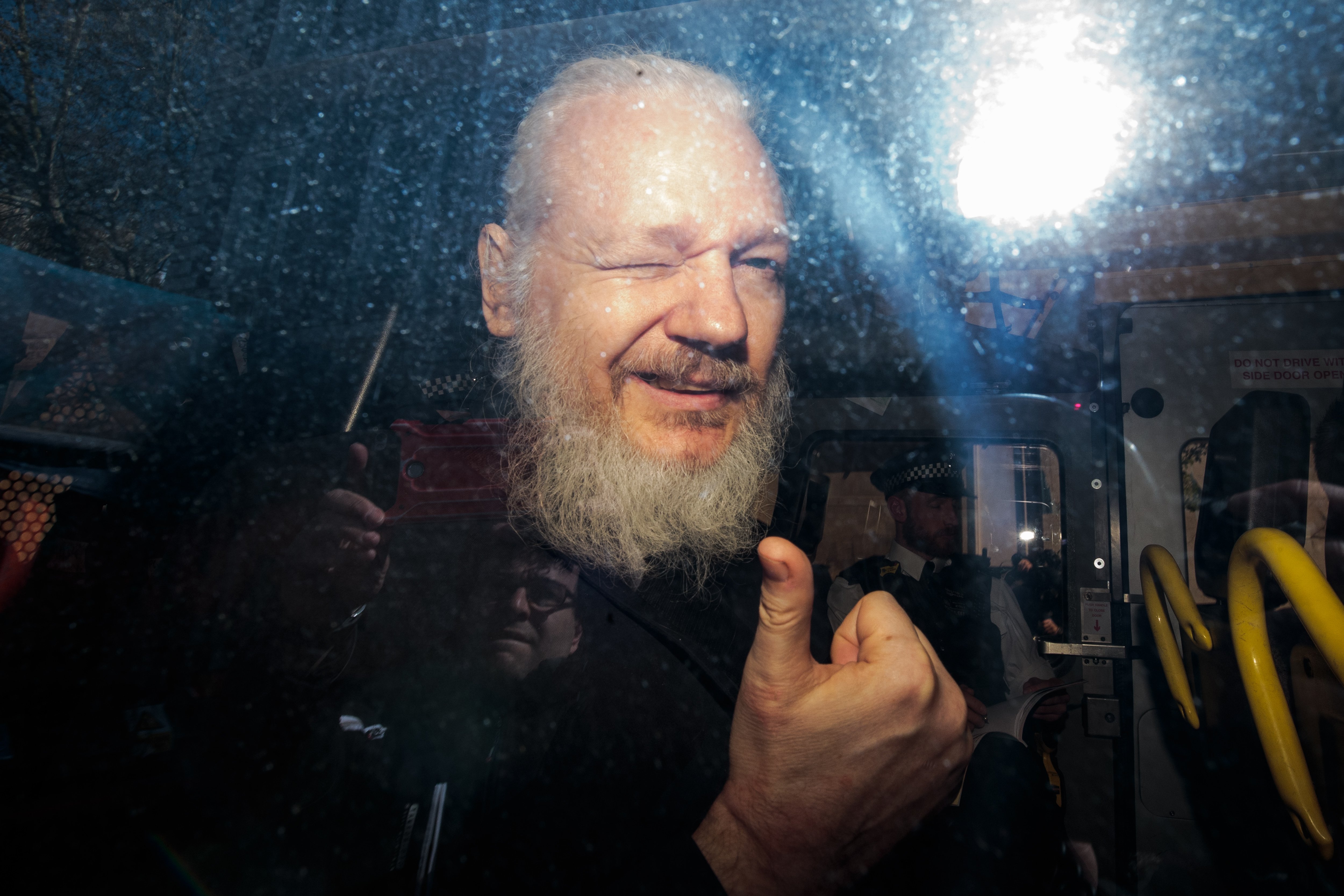 Julian Assange: master of disguise 