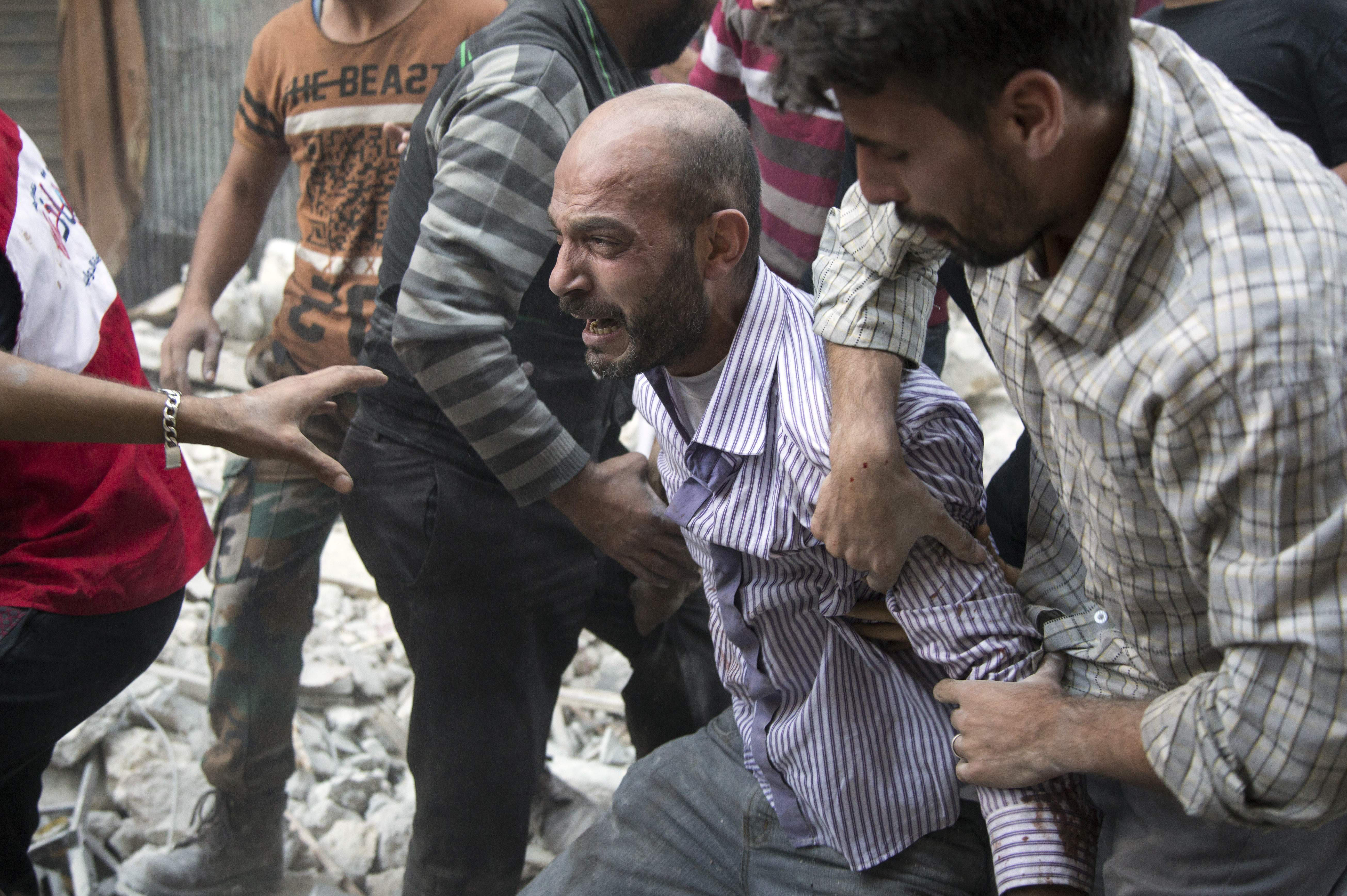 Syrian city of Aleppo under siege