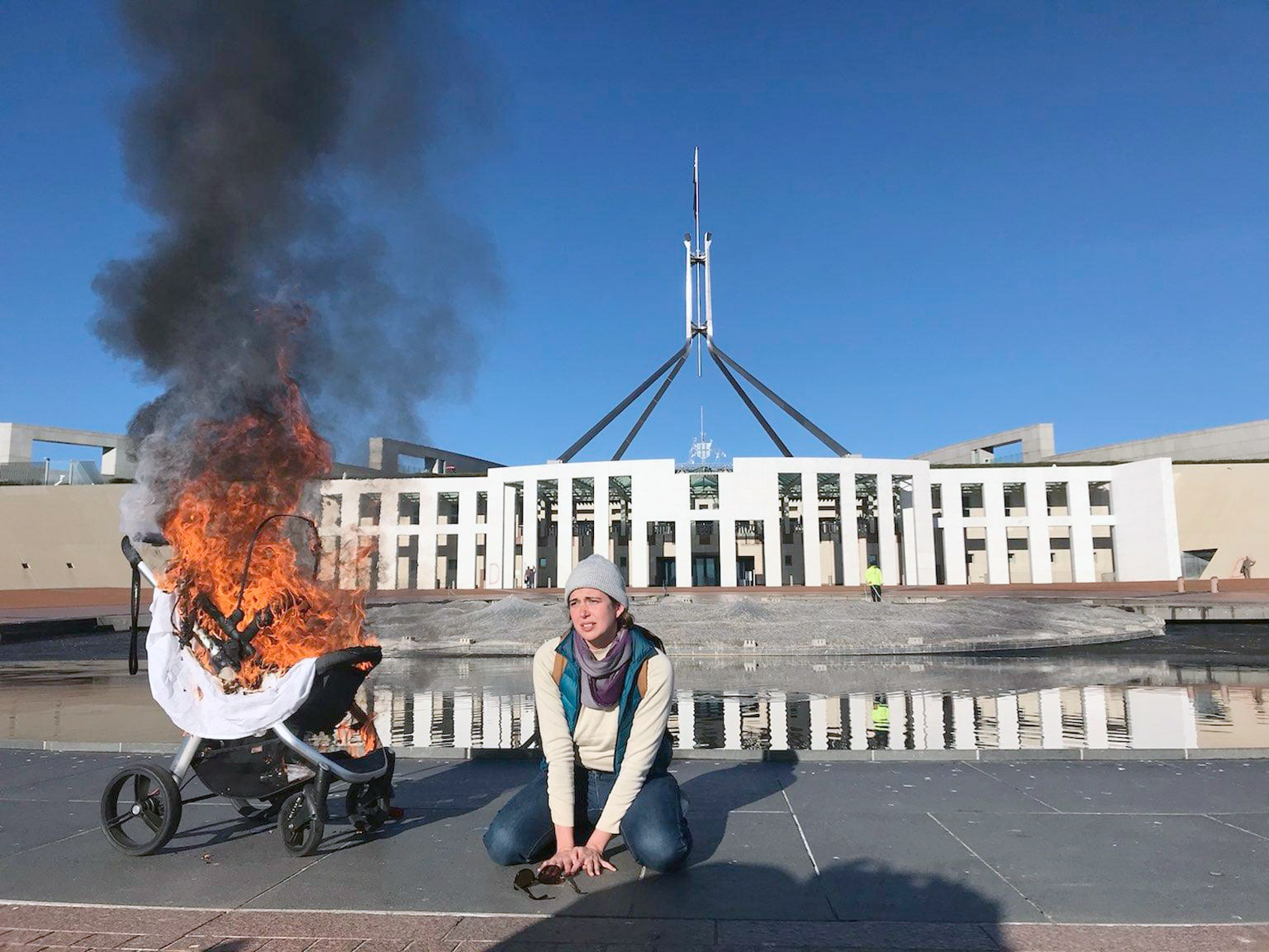 The sentencing of climate activist Violet CoCo