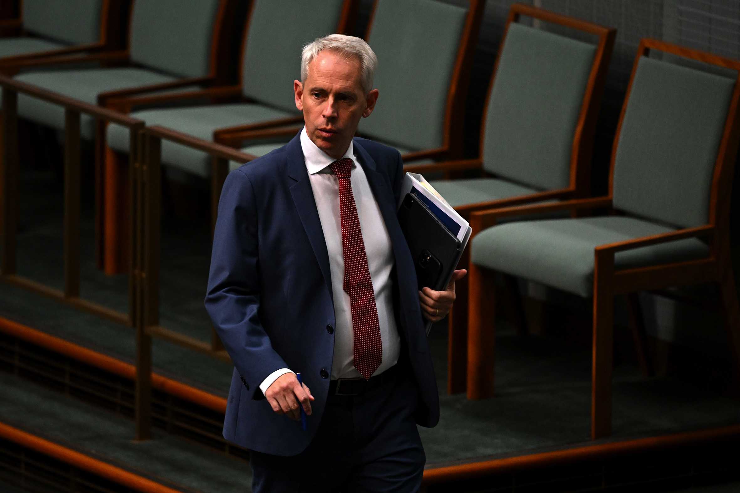 Immigration Minister Andrew Giles in parliament this week. 