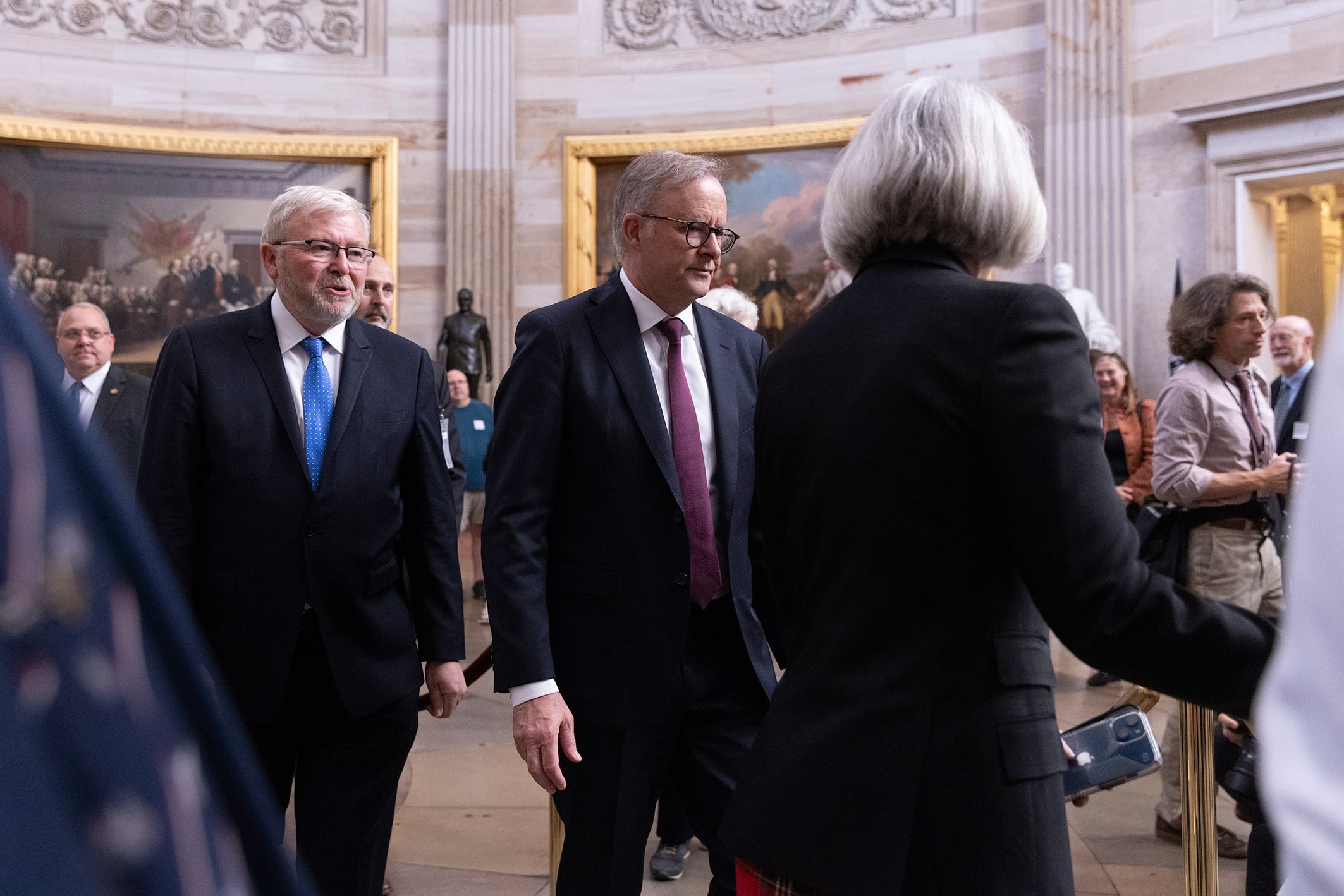 ‘Steaming pile of shit’: Rudd prepares to work with Trump