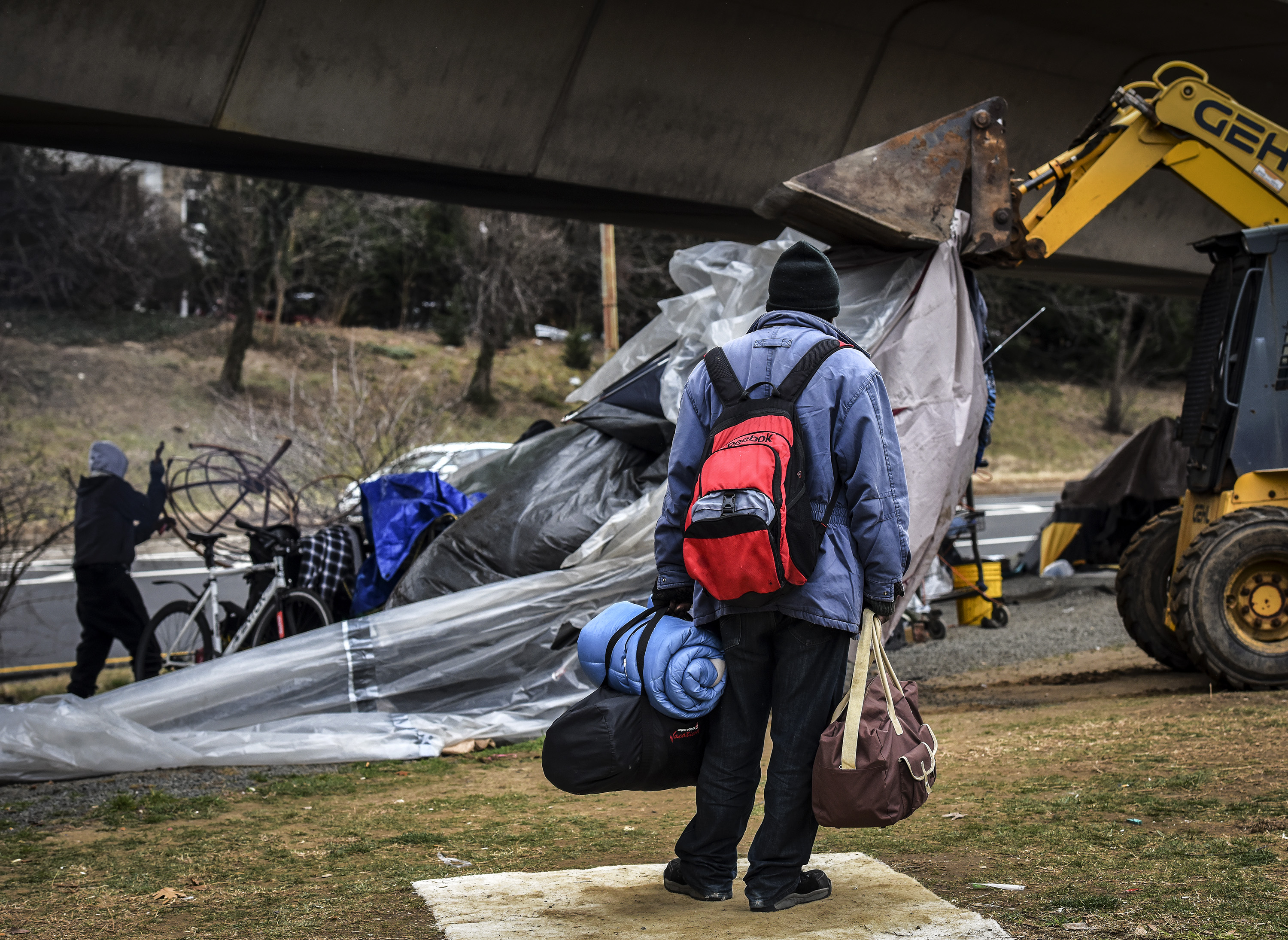 Growing homelessness in Washington, DC