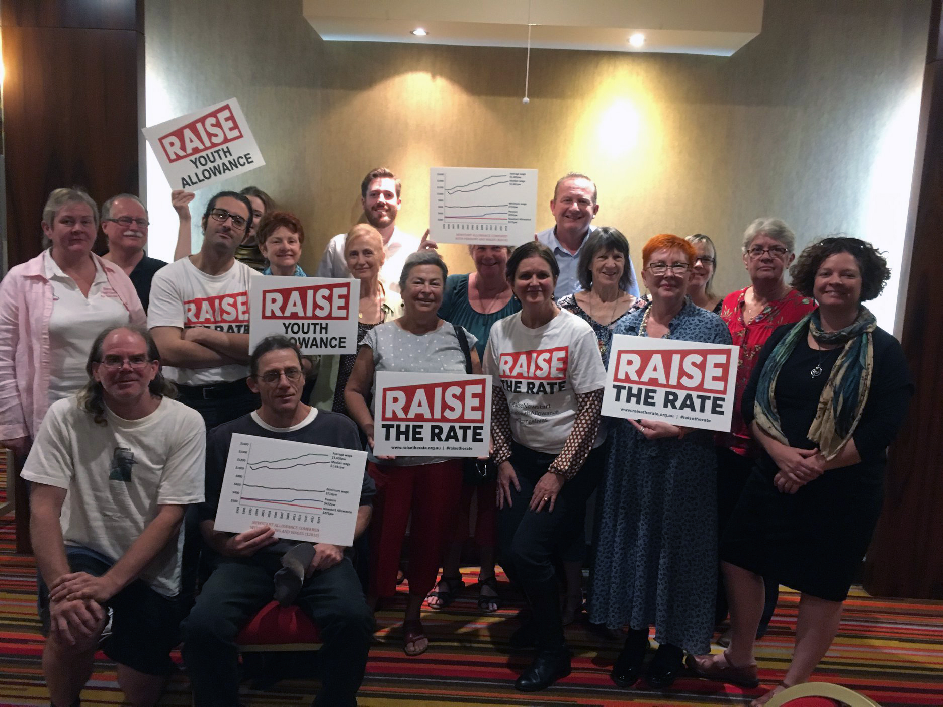 Women campaign to raise Newstart rate