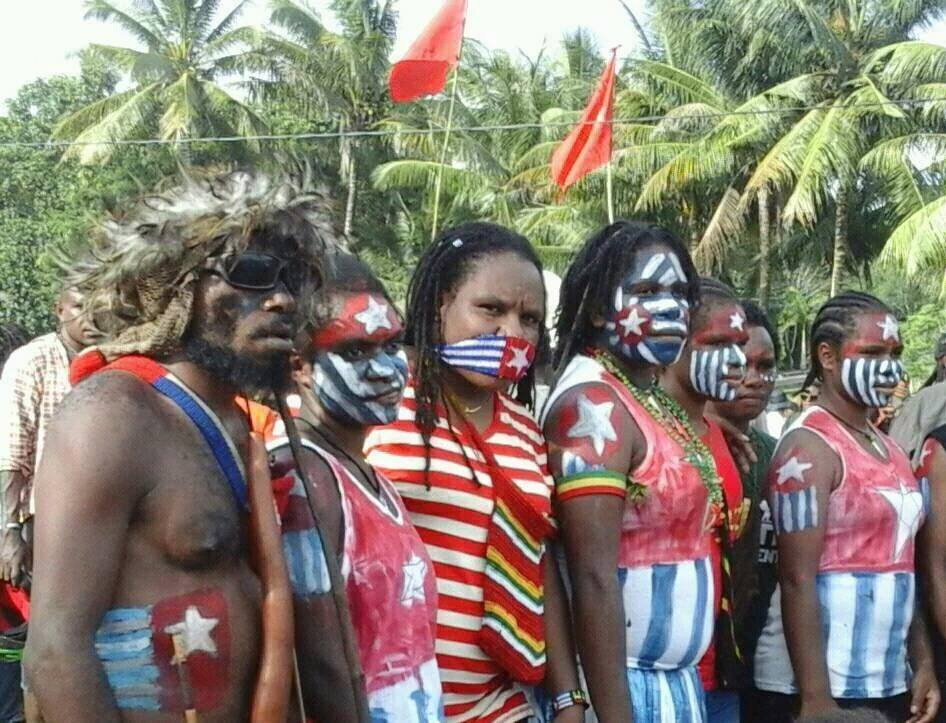 Indonesian crackdown on West Papuan independence protest 
