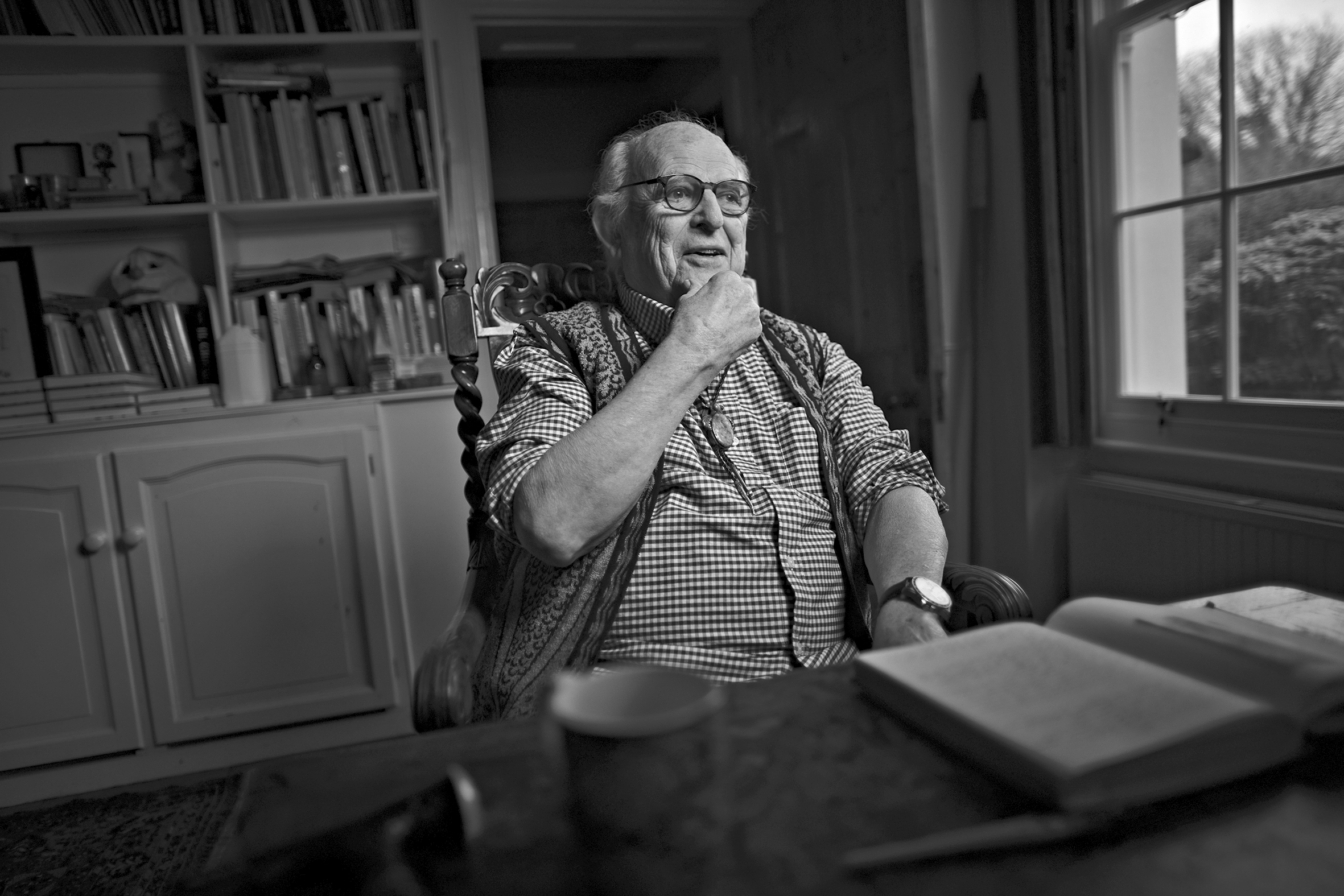 Illustrator and satirist Ralph Steadman