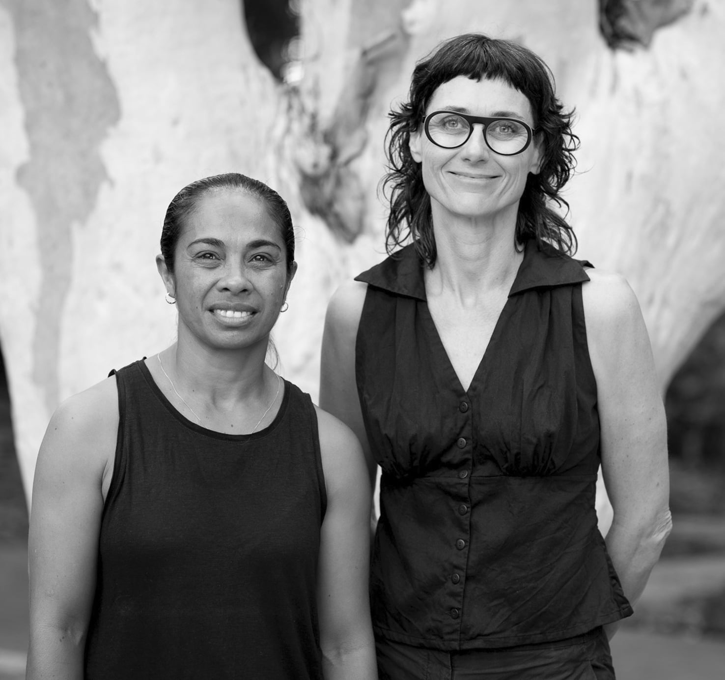 Marrugeku artistic directors Dalisa Pigram and Rachael Swain