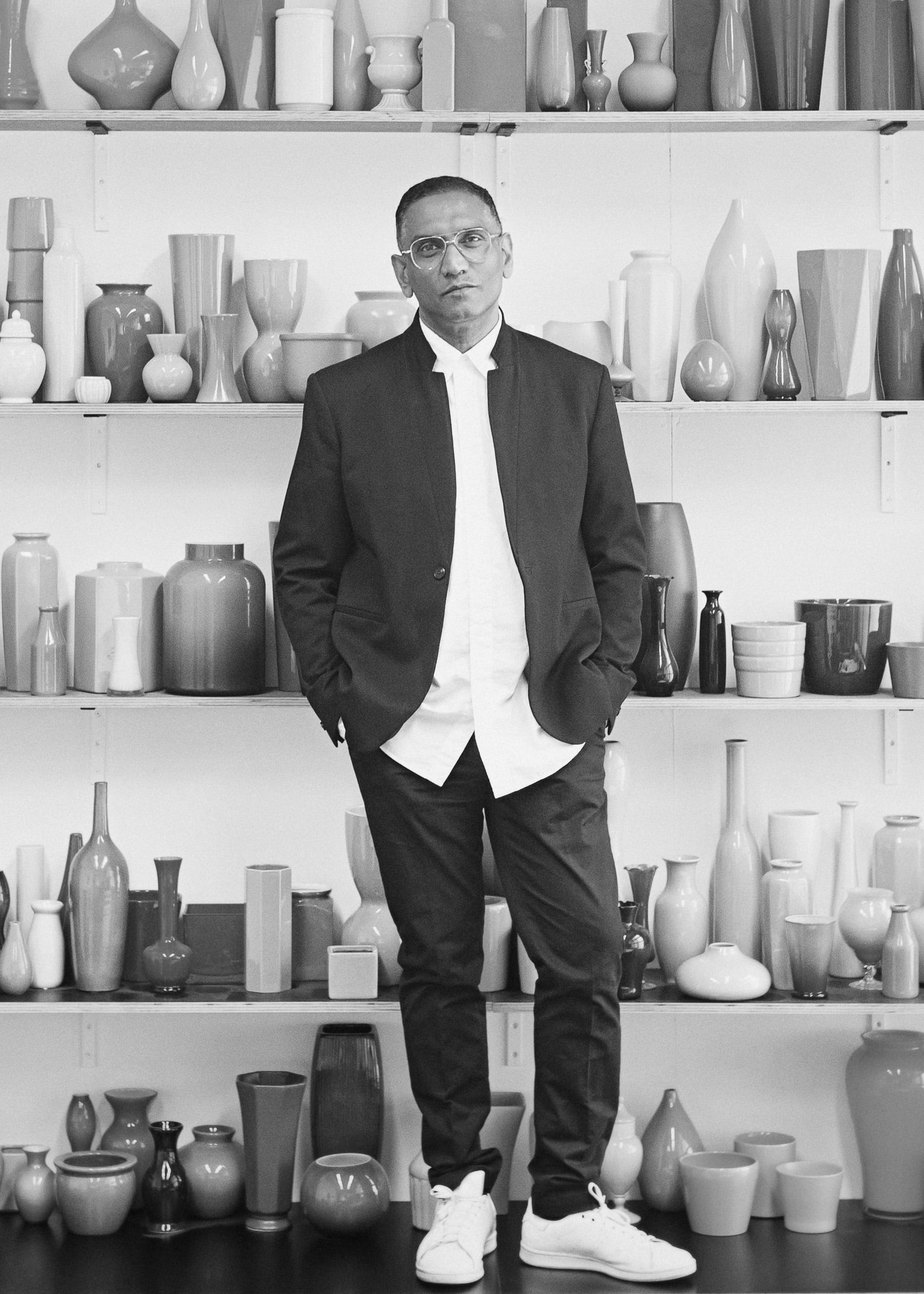 Artist and curator David Sequeira