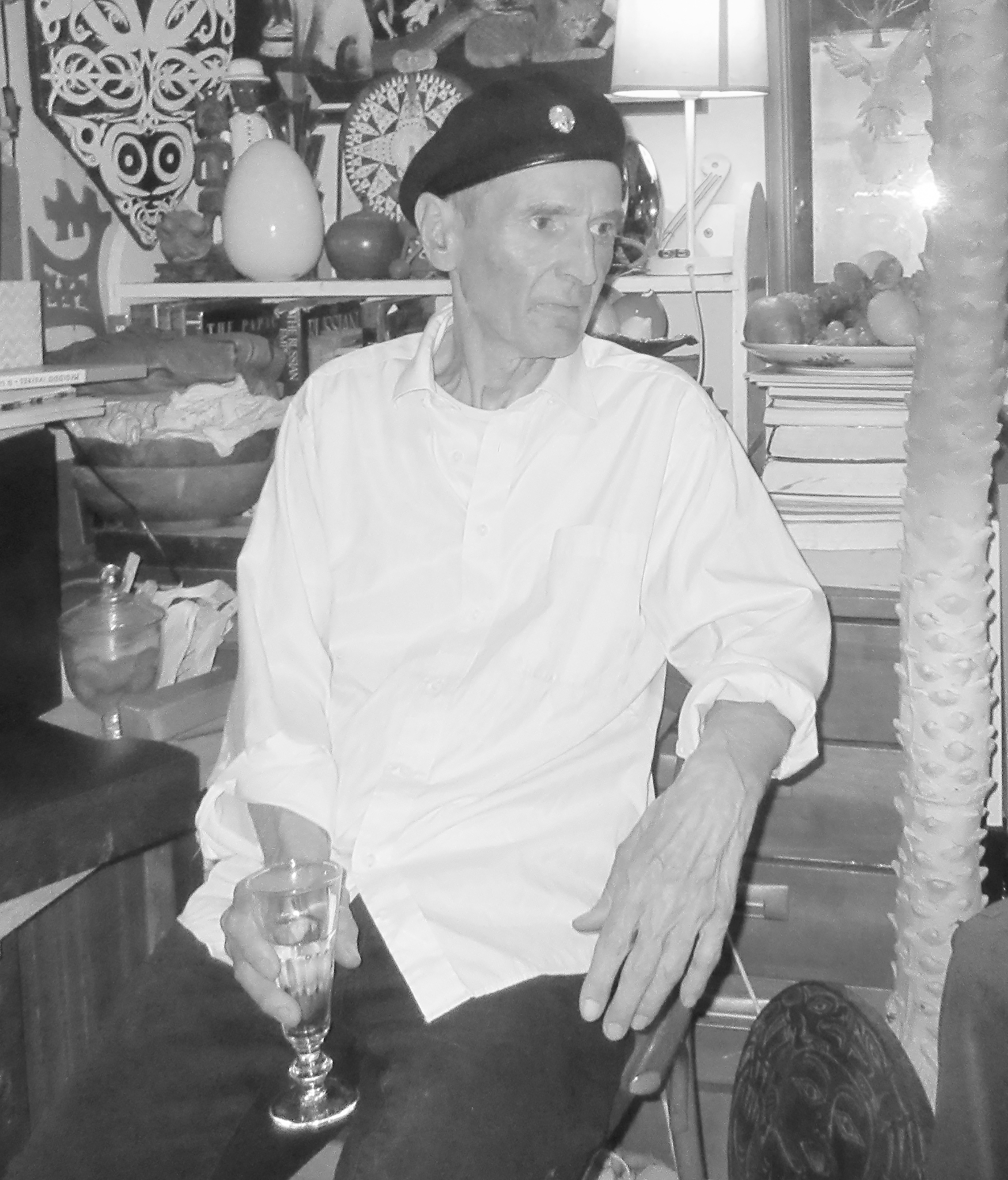 Outsider artist David Wolf