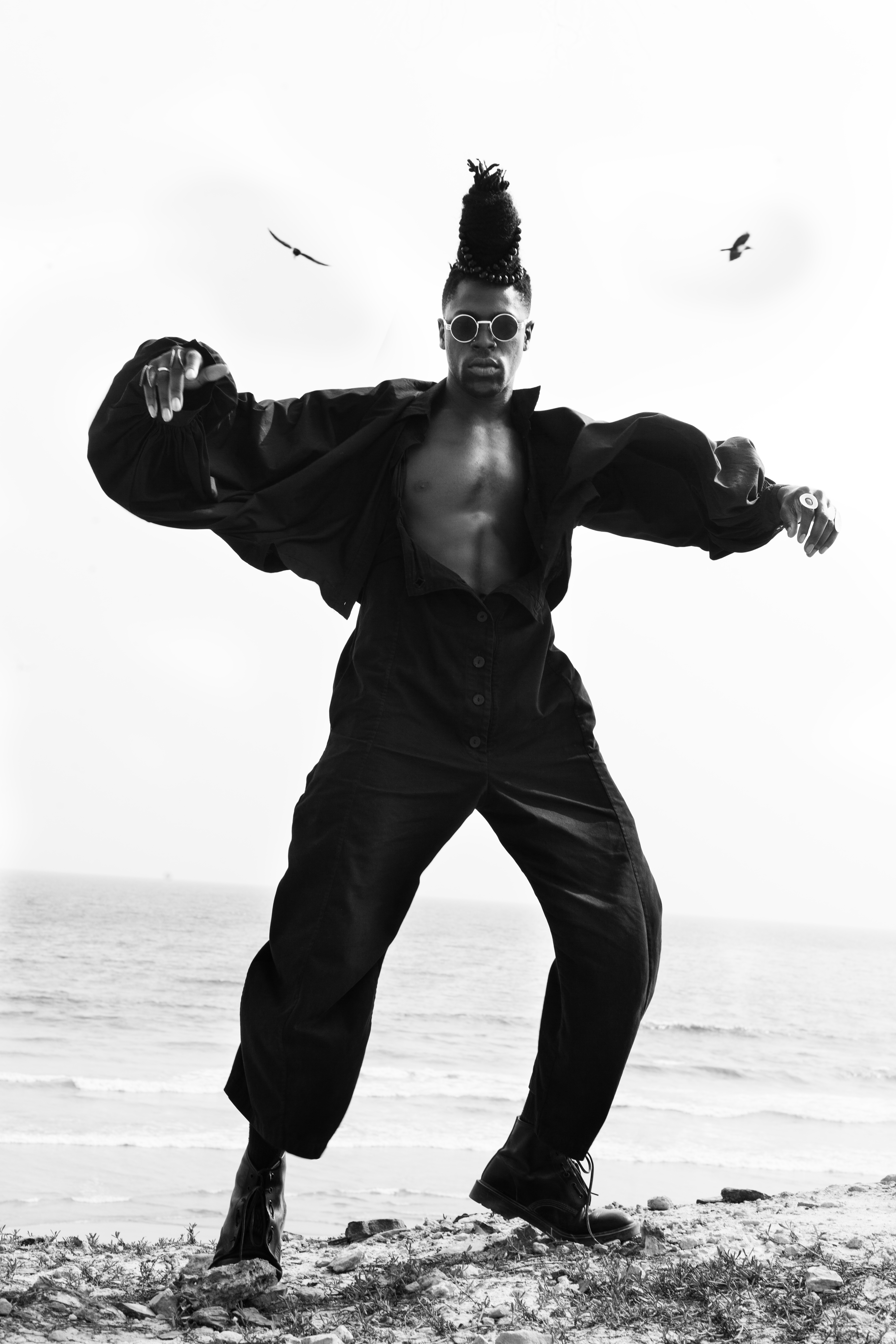 Singer-songwriter Moses Sumney