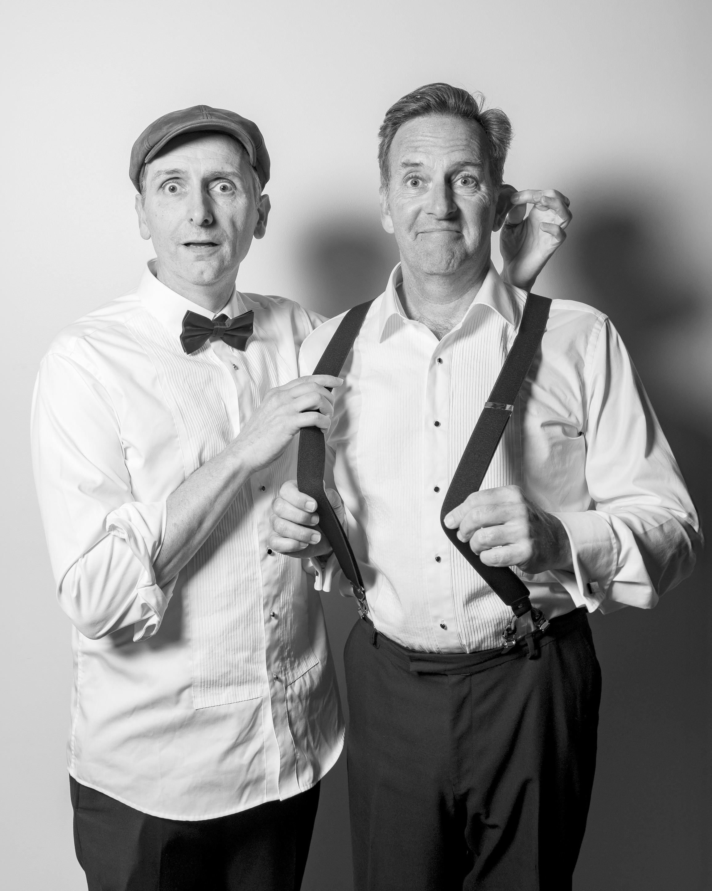 Comedians Colin Lane and Frank Woodley