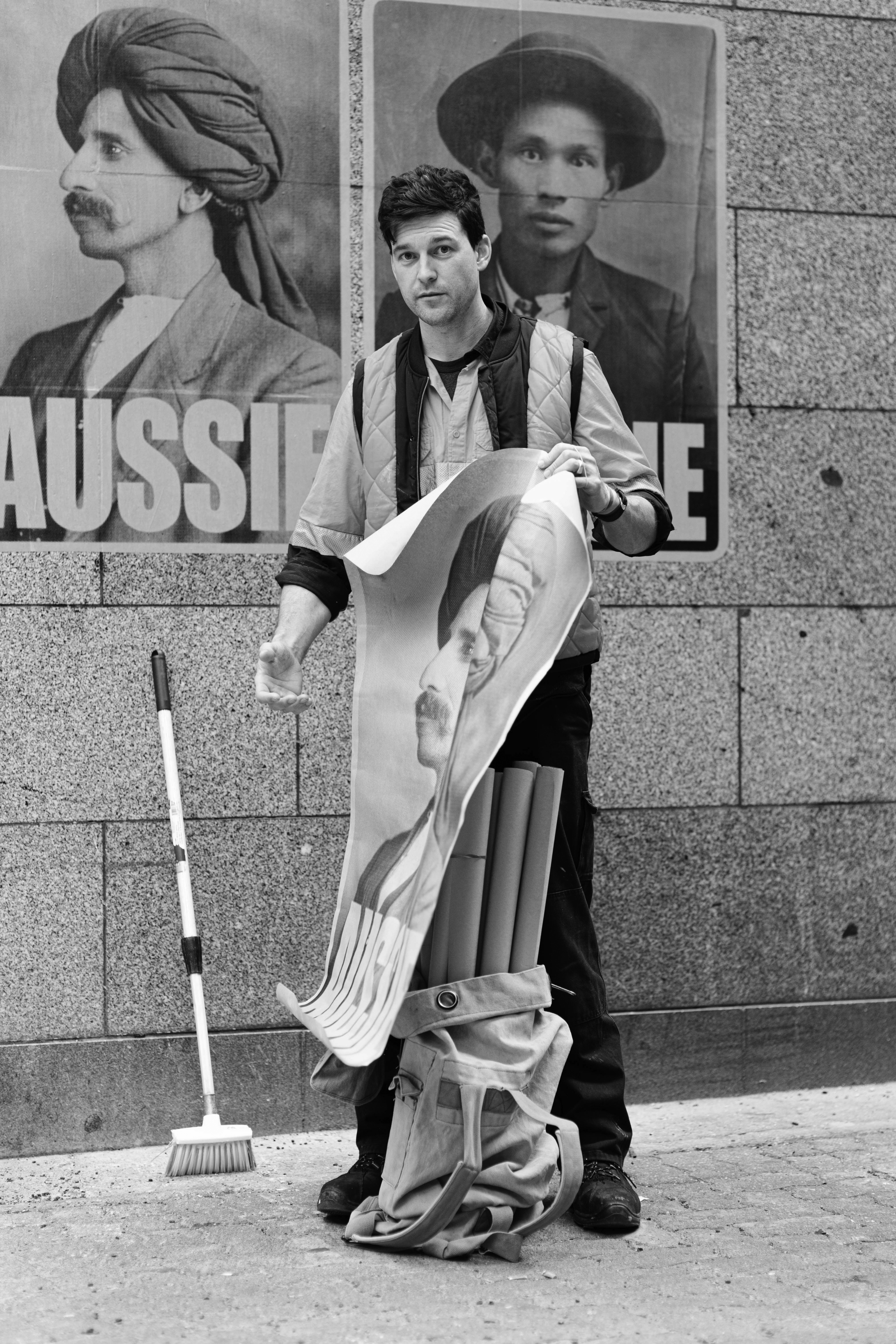 Artist and activist Peter Drew