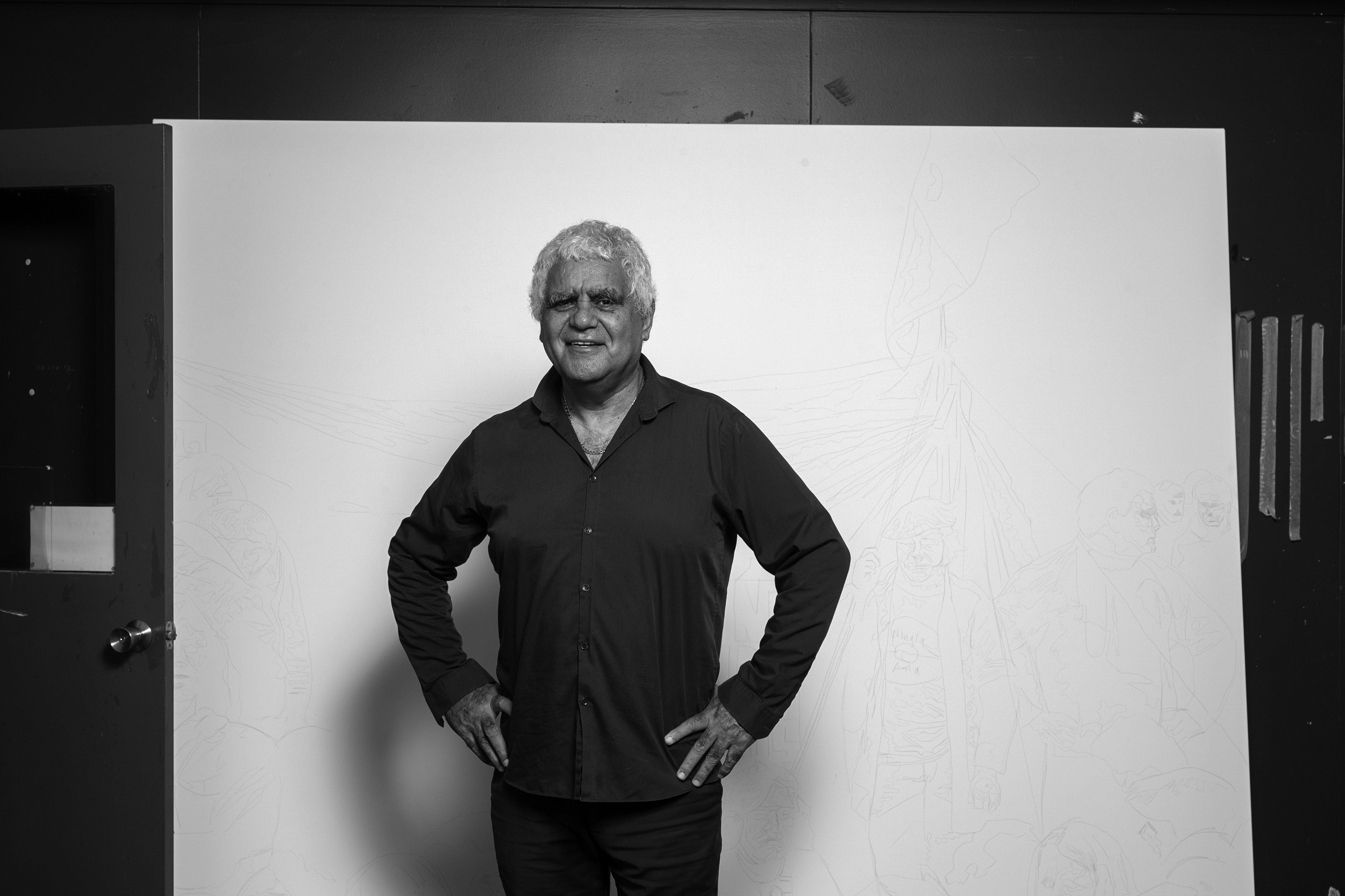 Artist and activist Richard Bell