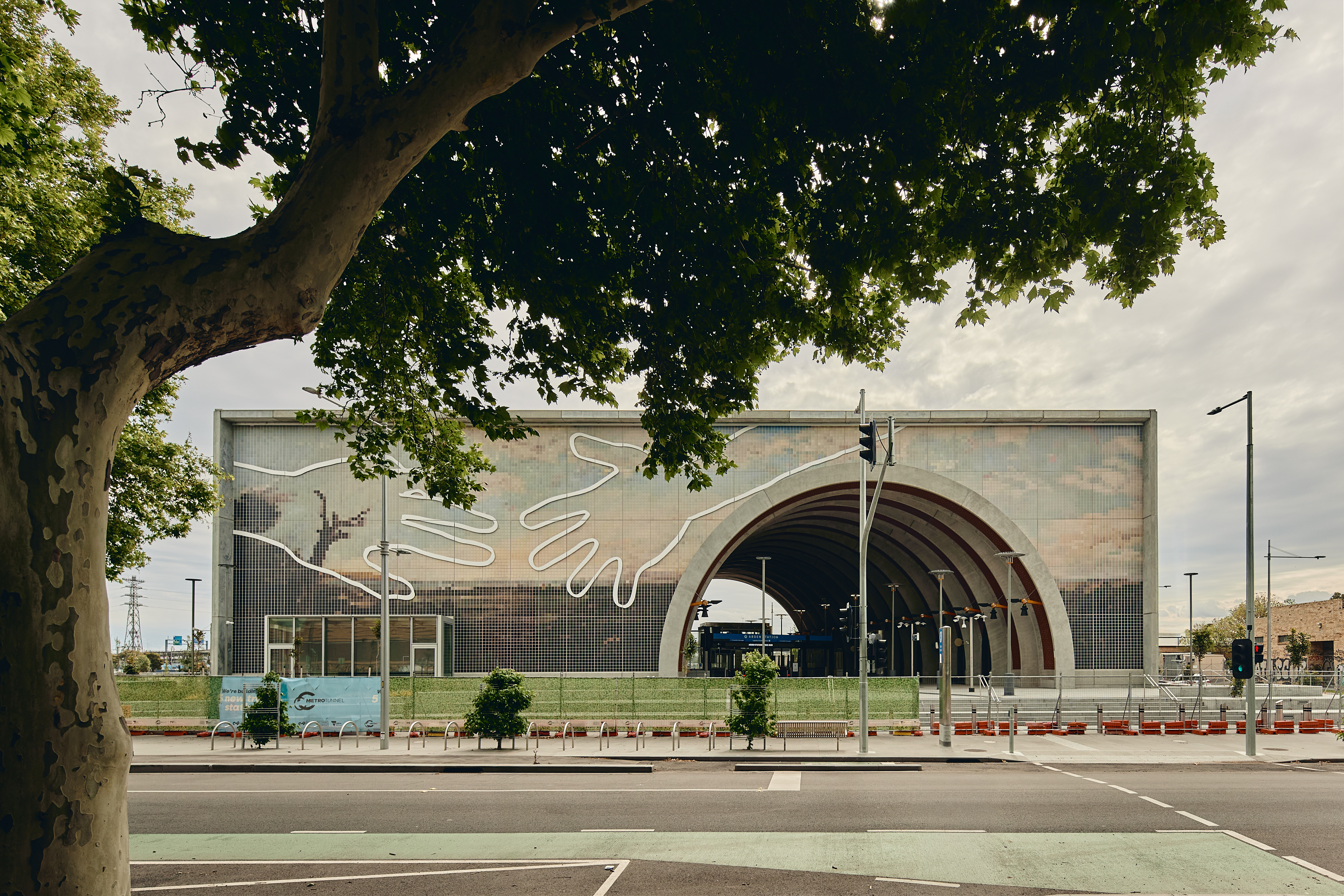 Melbourne’s newly opened Arden Station.