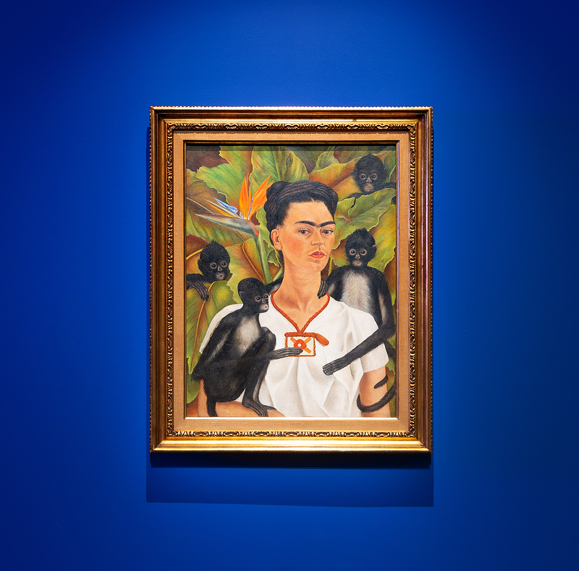 Frida Kahlo’s ‘Self-portrait with monkeys’